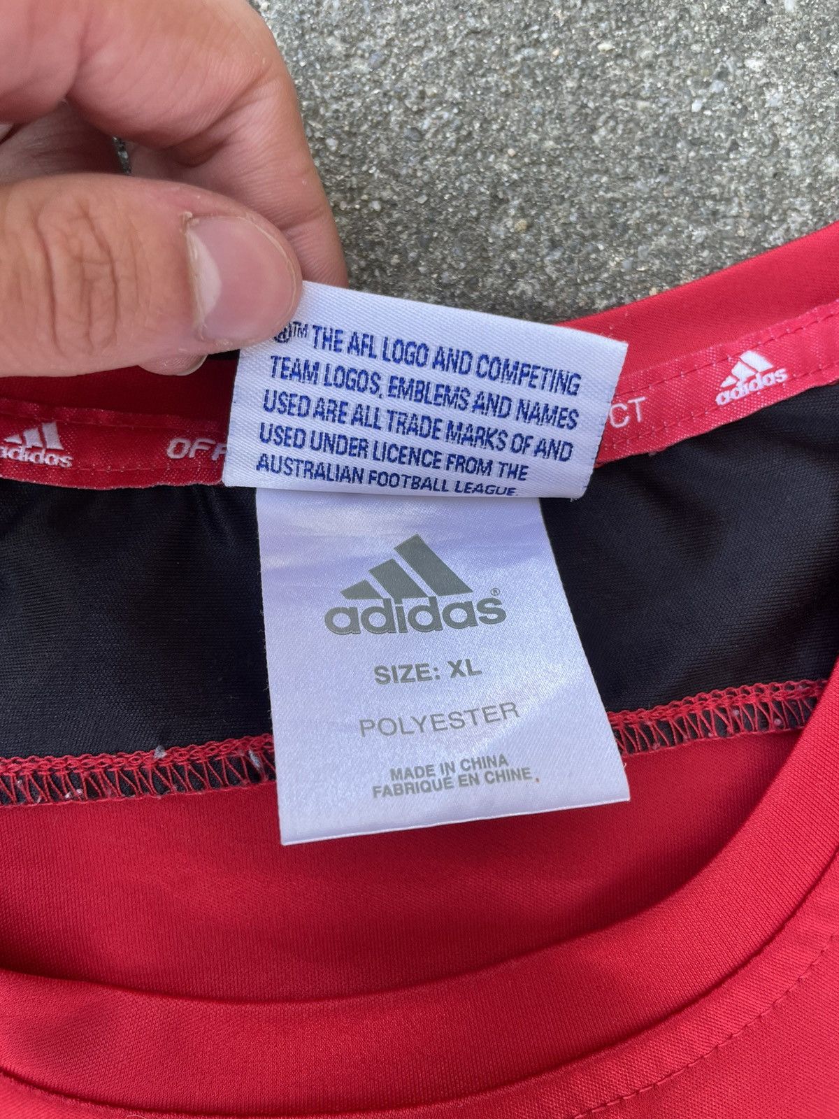 Adidas Vintage adidas jersey Size US XL / EU 56 / 4 - 4 Thumbnail
