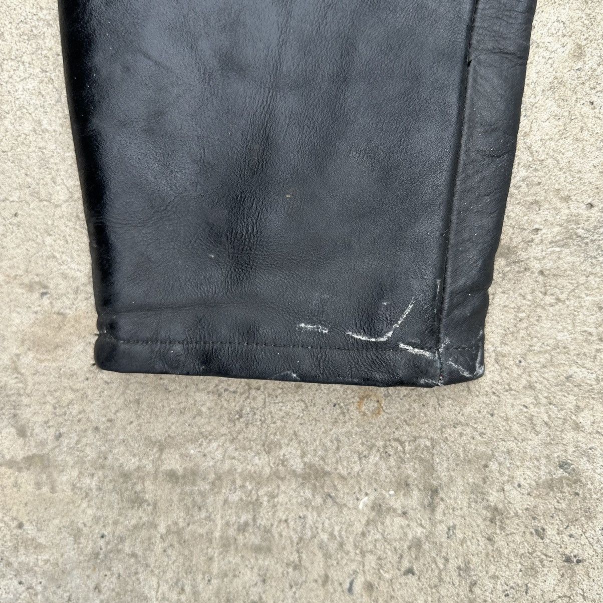 Leather × Vintage Vintage Moto Leather Pants Size 56 Y2K Style USA 00s Size US 40 / EU 56 - 4 Thumbnail