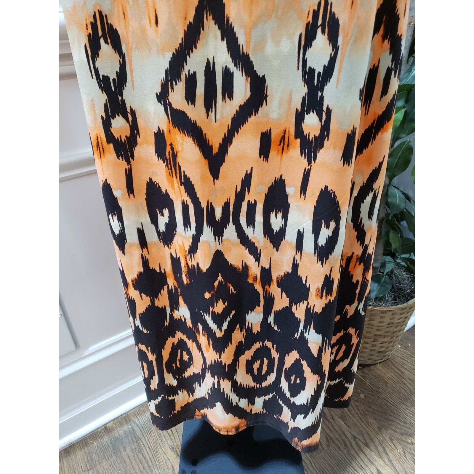 Other Cato Polyester Scoop Neck Short Sleeve Maxi Dress Size L Size L / US 10 / IT 46 - 4 Thumbnail