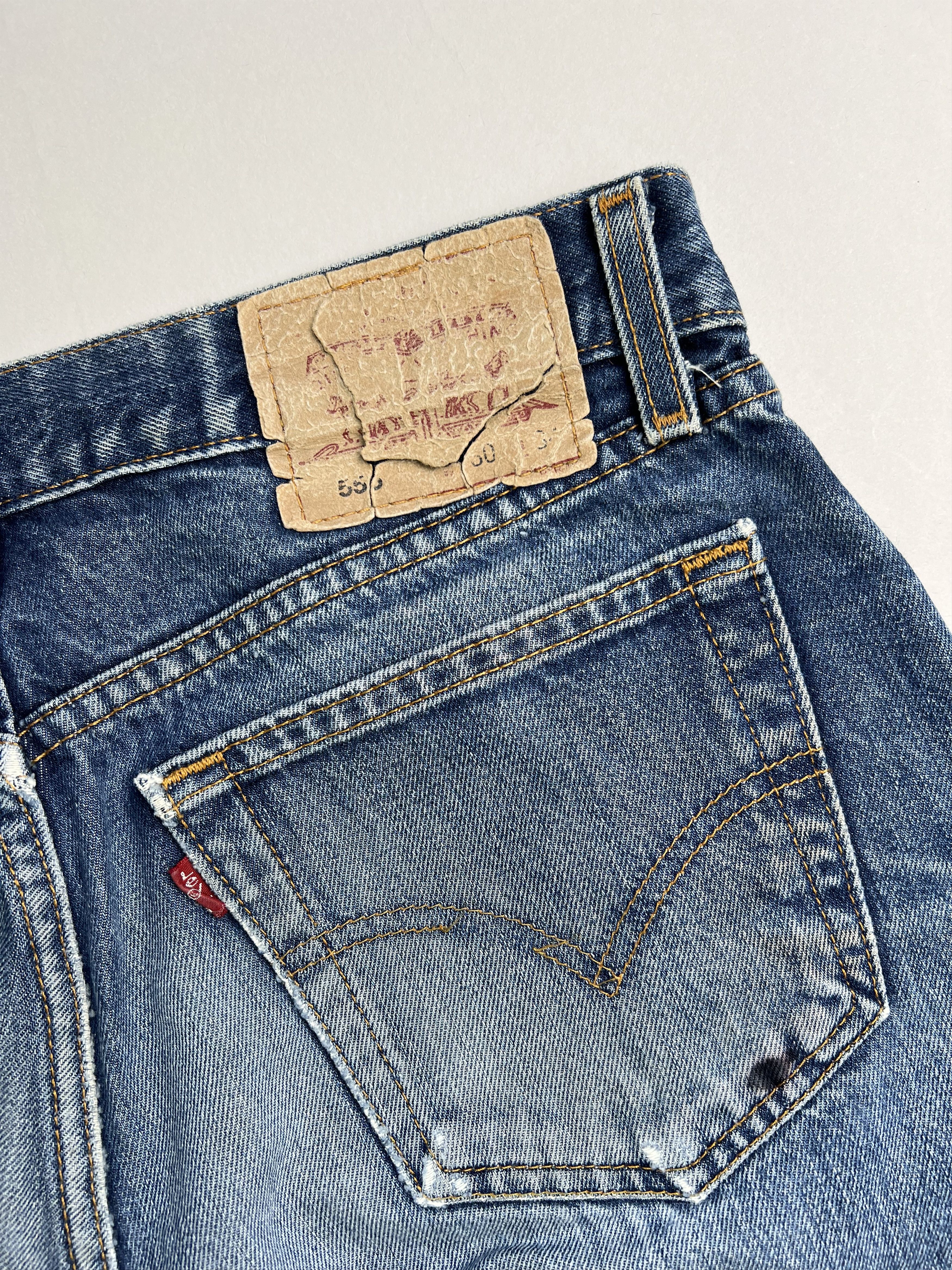 Levi's Levis 550 Jeans Shorts Light Blue W30 Size US 30 / EU 46 - 7 Thumbnail