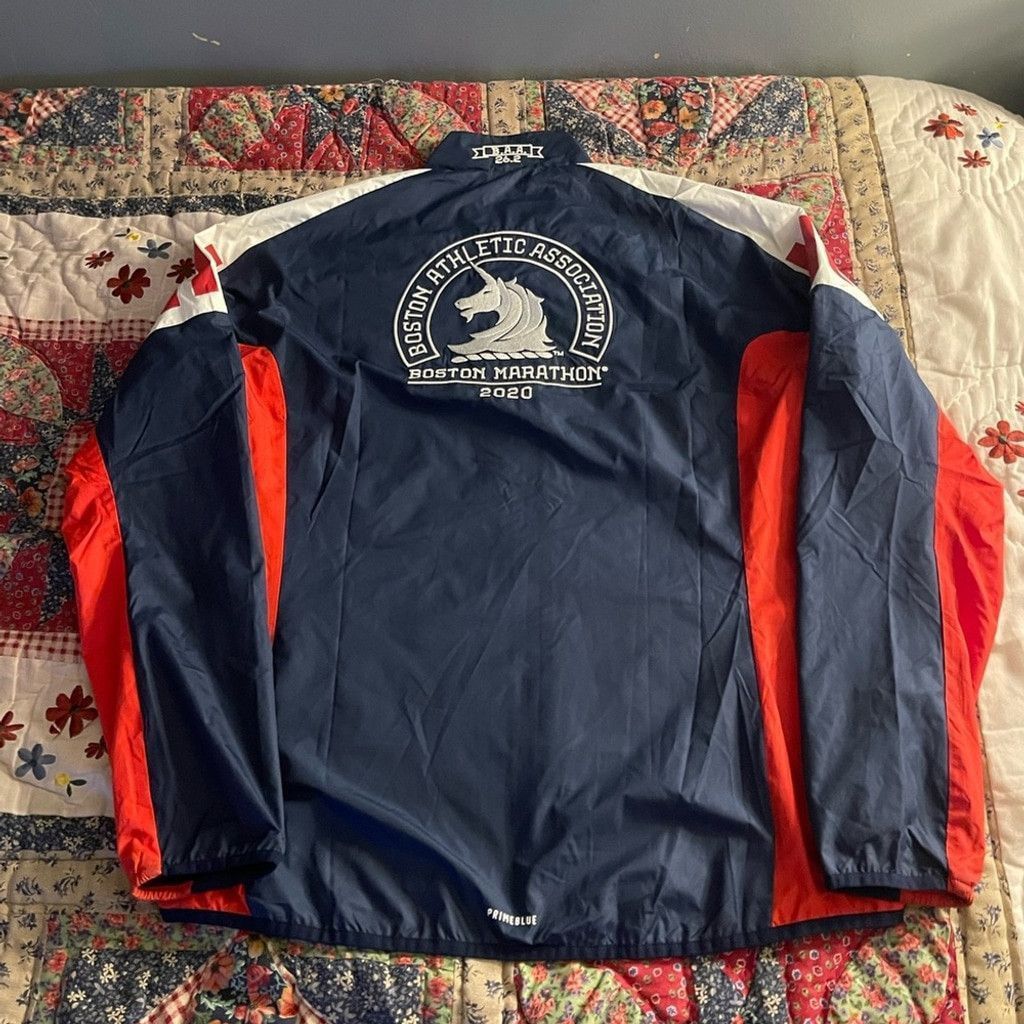 Adidas Adidas Men's Navy and Red Jacket size M Size US M / EU 48-50 / 2 - 2 Thumbnail