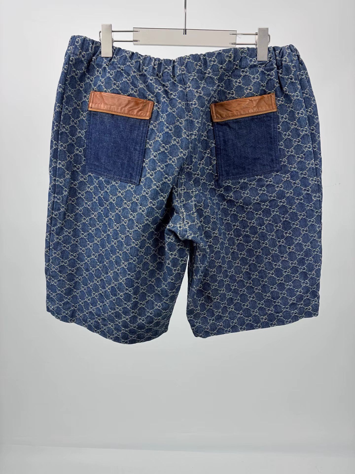 Gucci GUCCI GG Monogram Denim Shorts Size US 38 / EU 54 - 2 Thumbnail