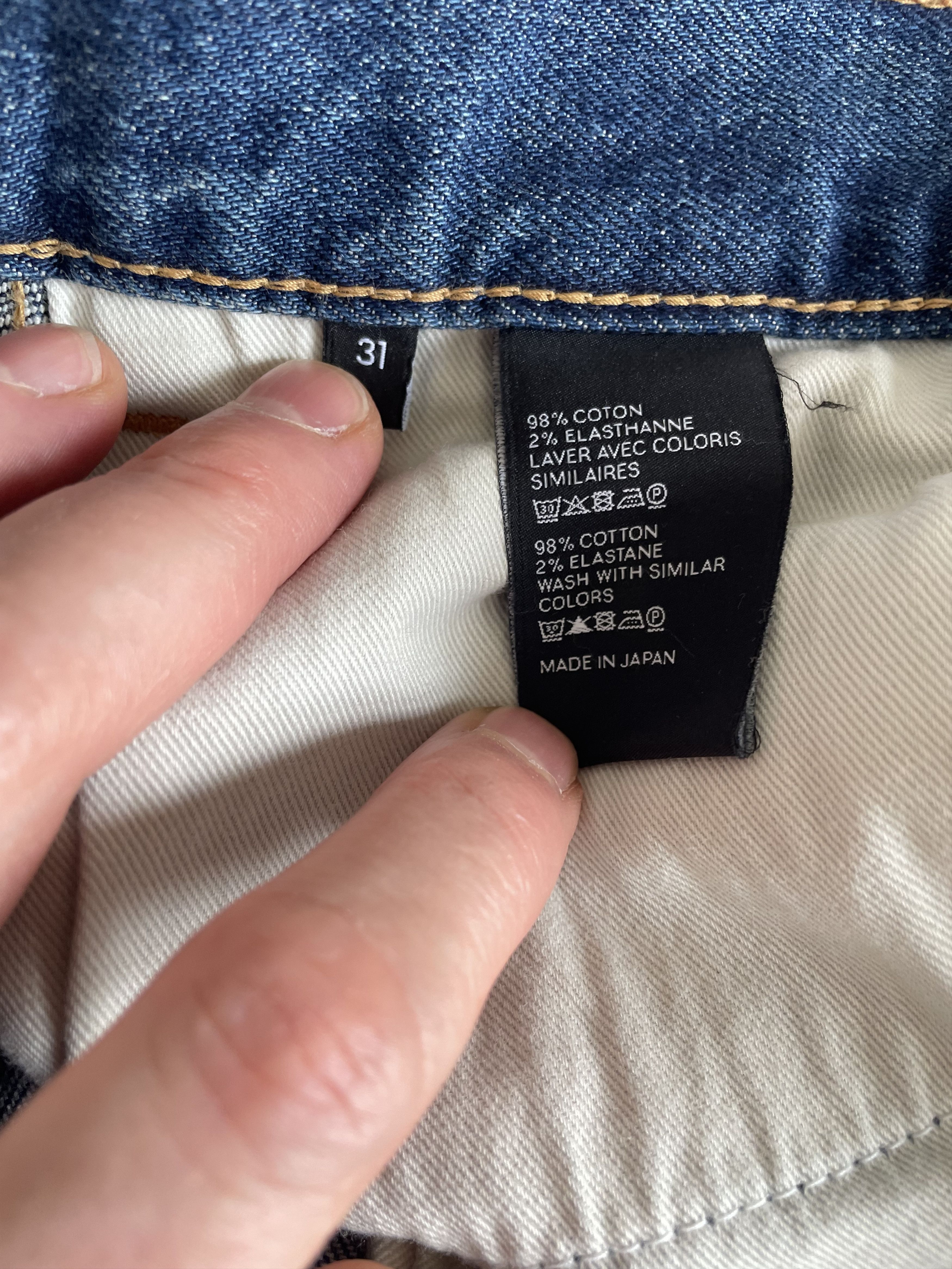 Celine Union Wash Skinny Jeans Size US 31 - 13 Thumbnail