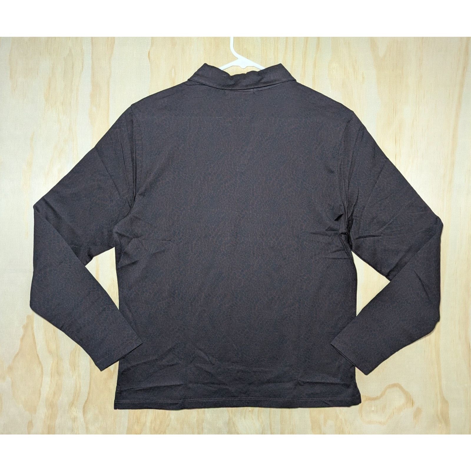 Robert Barakett Robert Barakett Men's Medium Open Collar Polo Long Sleeve Size US M / EU 48-50 / 2 - 5 Thumbnail