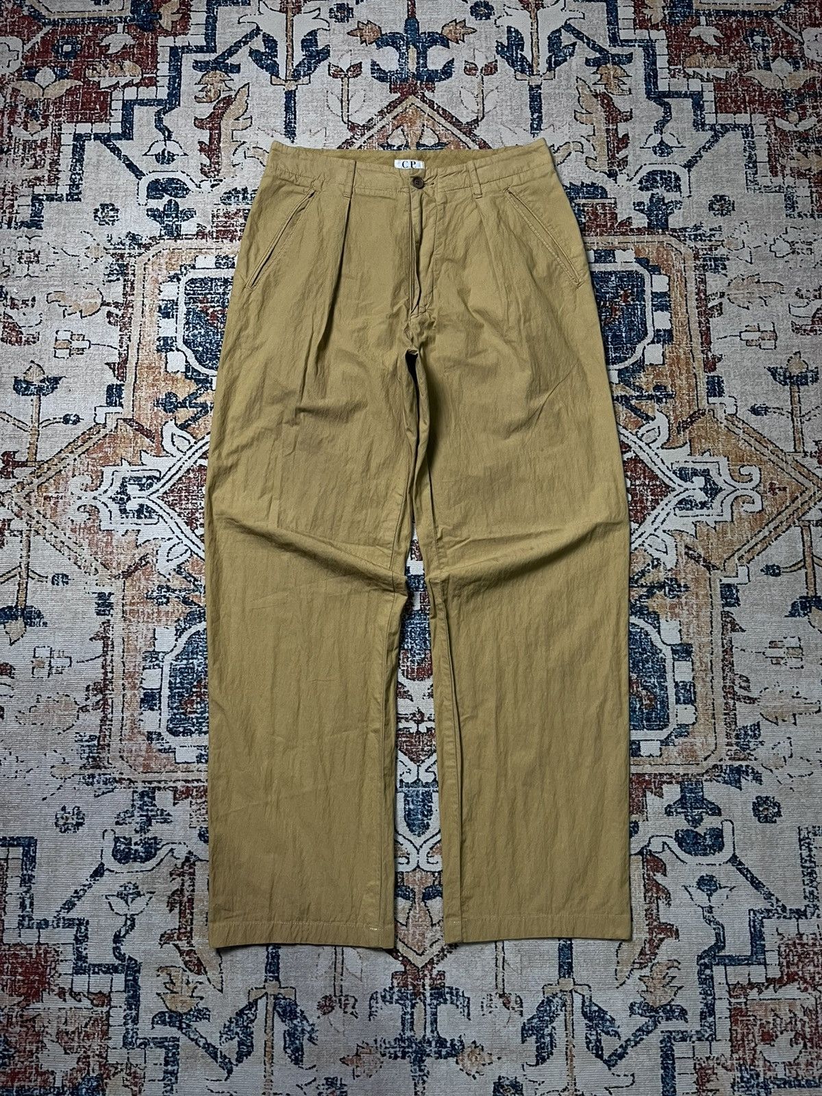 C.P. Company C.P. Company Pleated Long Pants Size US 30 / EU 46 - 1 Thumbnail