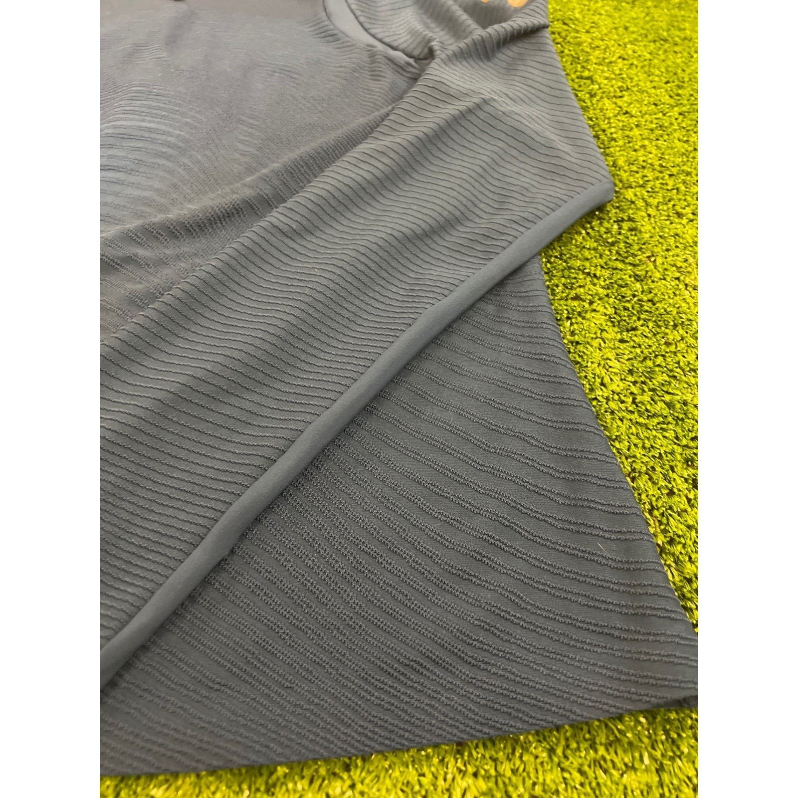 Nike Nike Running Division Womens XL Blue Textured Ribbed Hoodie Size XL / US 12-14 / IT 48-50 - 3 Thumbnail