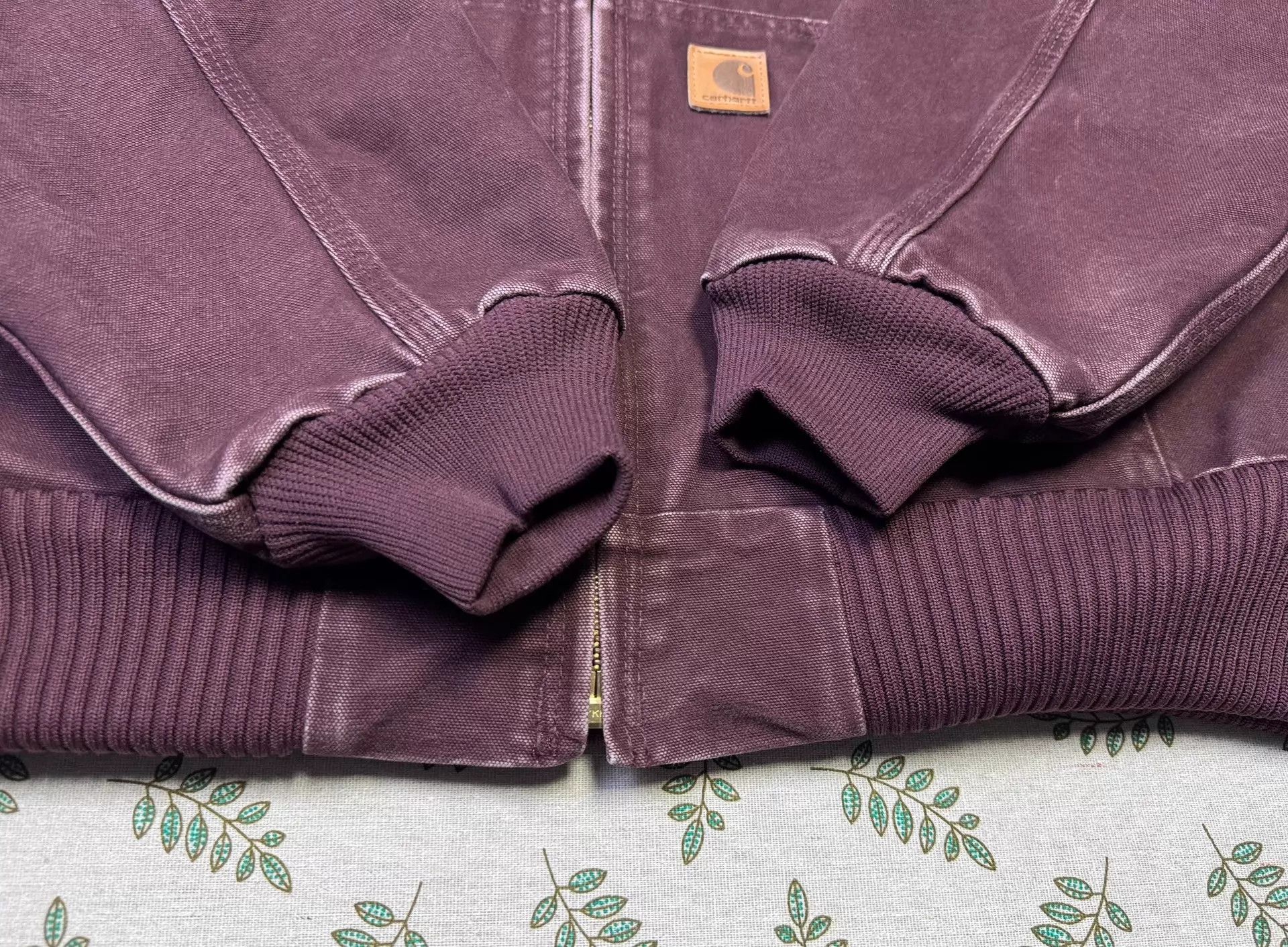 Carhartt Carhartt J130 Vintage Wine Red Hooded Work Jacket M Size US M / EU 48-50 / 2 - 3 Thumbnail