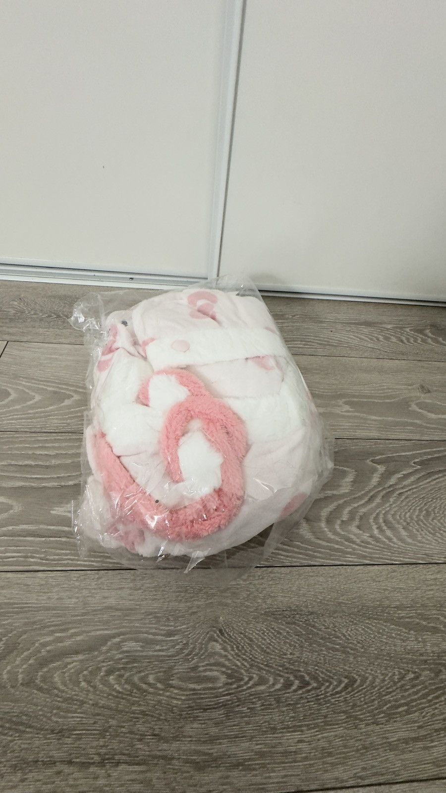Other Kitty Kawaii Pink Hooded Robe Blanket Size M / US 6-8 / IT 42-44 - 3 Thumbnail