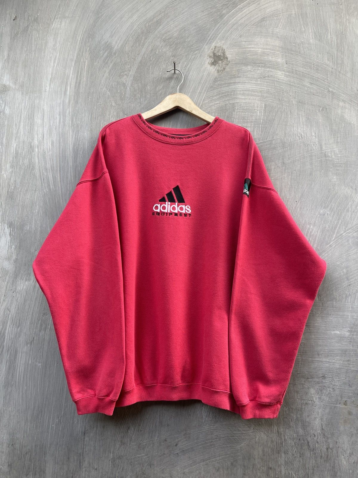 Adidas Adidas Equipment Blue Faded Vintage | Rare Look. Size US XL / EU 56 / 4 - 1 Thumbnail