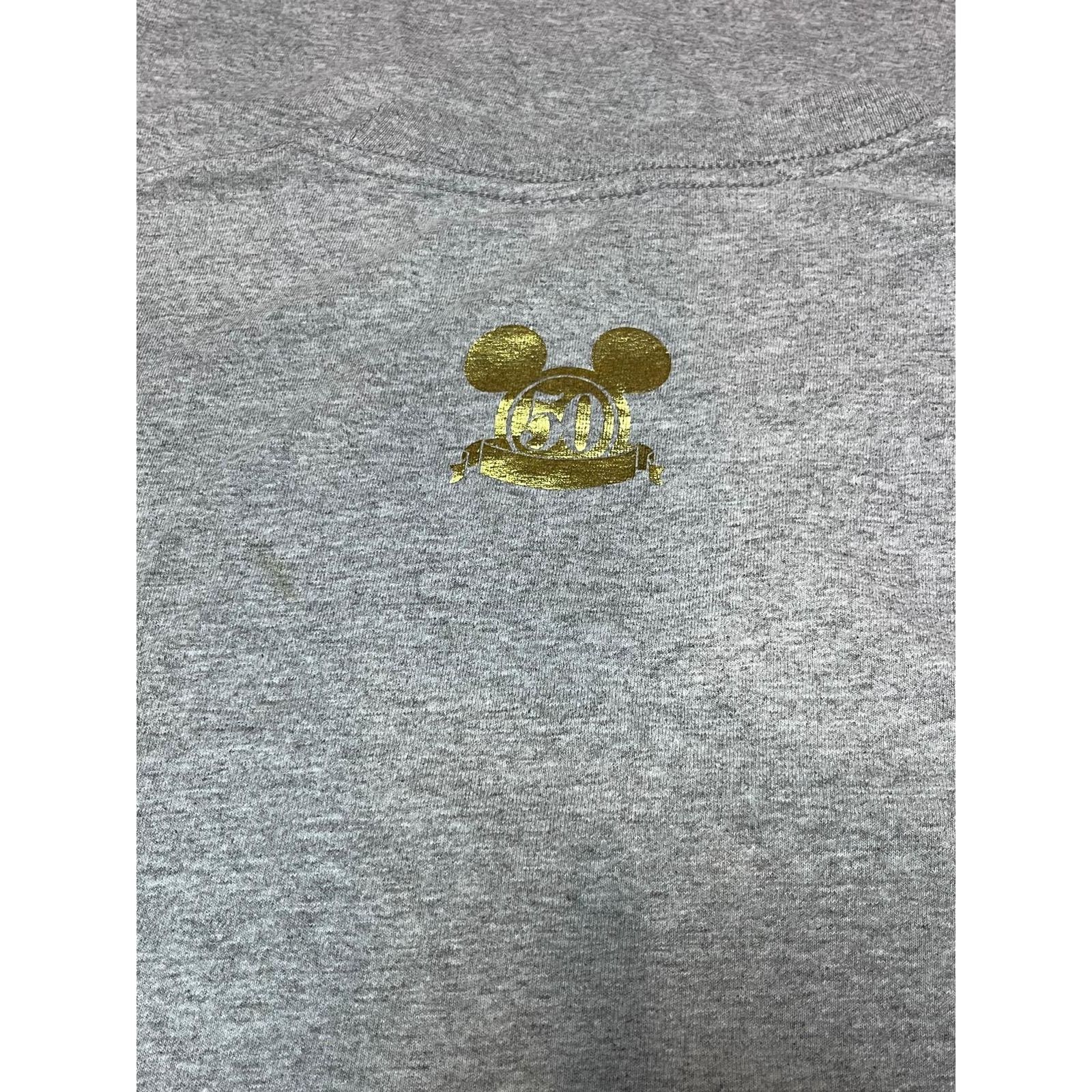Other 🐭 Walt Disney World 50th Anniversary Tee – Gray Size L Size US L / EU 52-54 / 3 - 5 Thumbnail