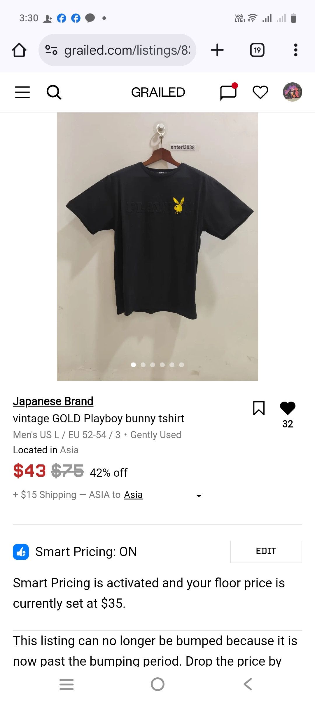 Vintage vintage god inspired shirt fendi and playboy Size US L / EU 52-54 / 3 - 8 Thumbnail