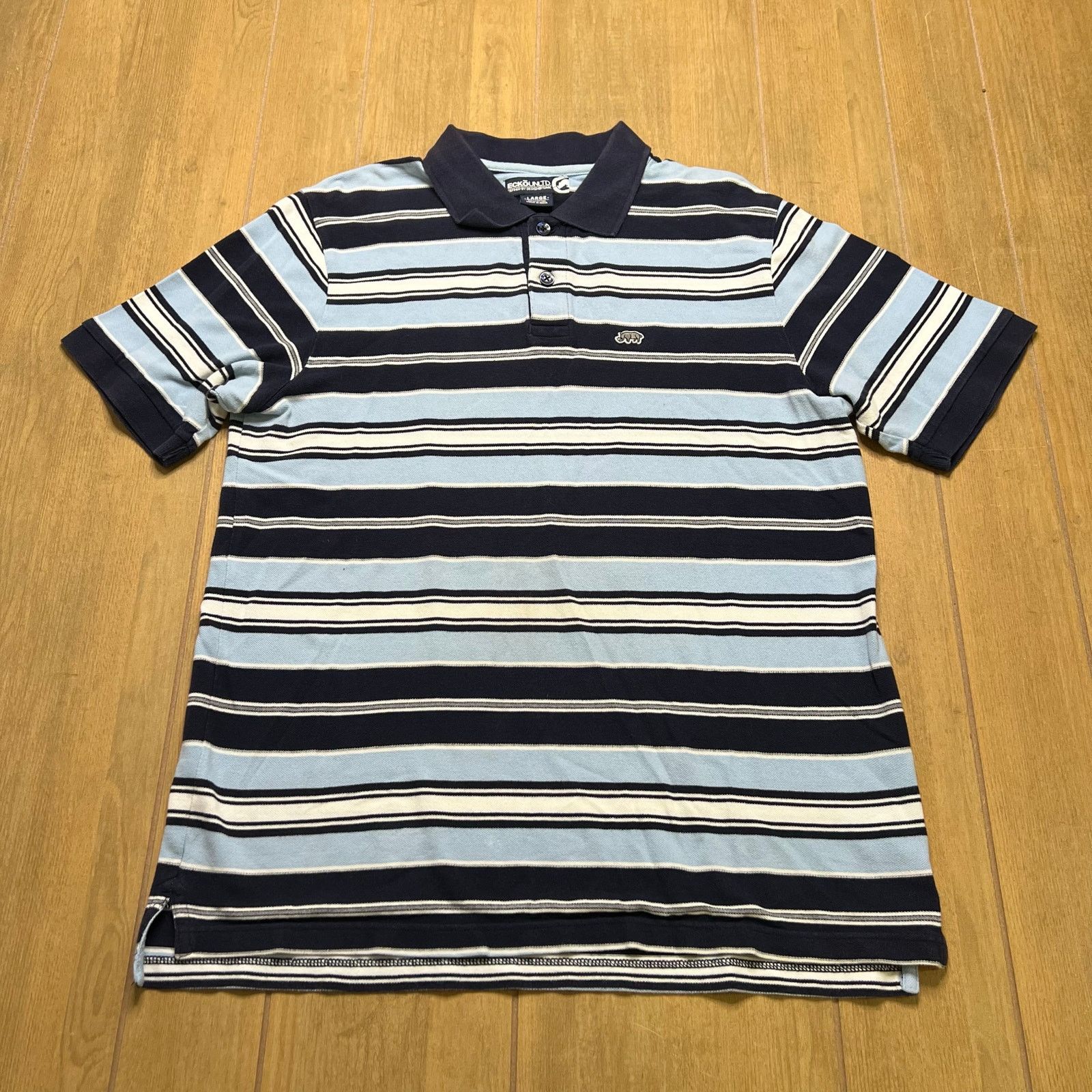 Ecko Unltd. Vintage Y2K Ecko Unltd Striped Polo Shirt Men's Sz L Size US L / EU 52-54 / 3 - 1 Thumbnail