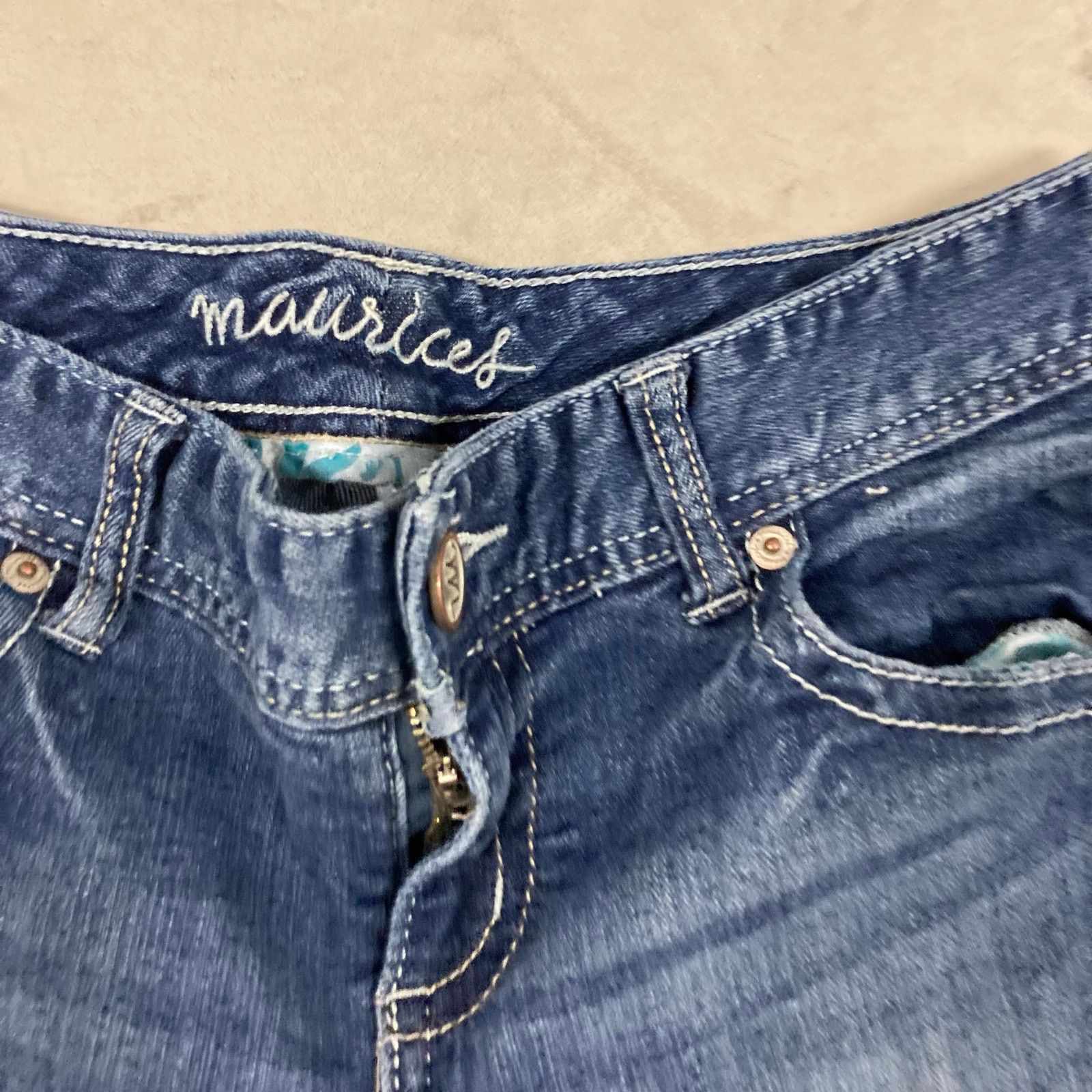 Vintage Y2k Maurice’s low rise bootcut jeans 31x32 Size 32" / US 10 / IT 46 - 5 Thumbnail