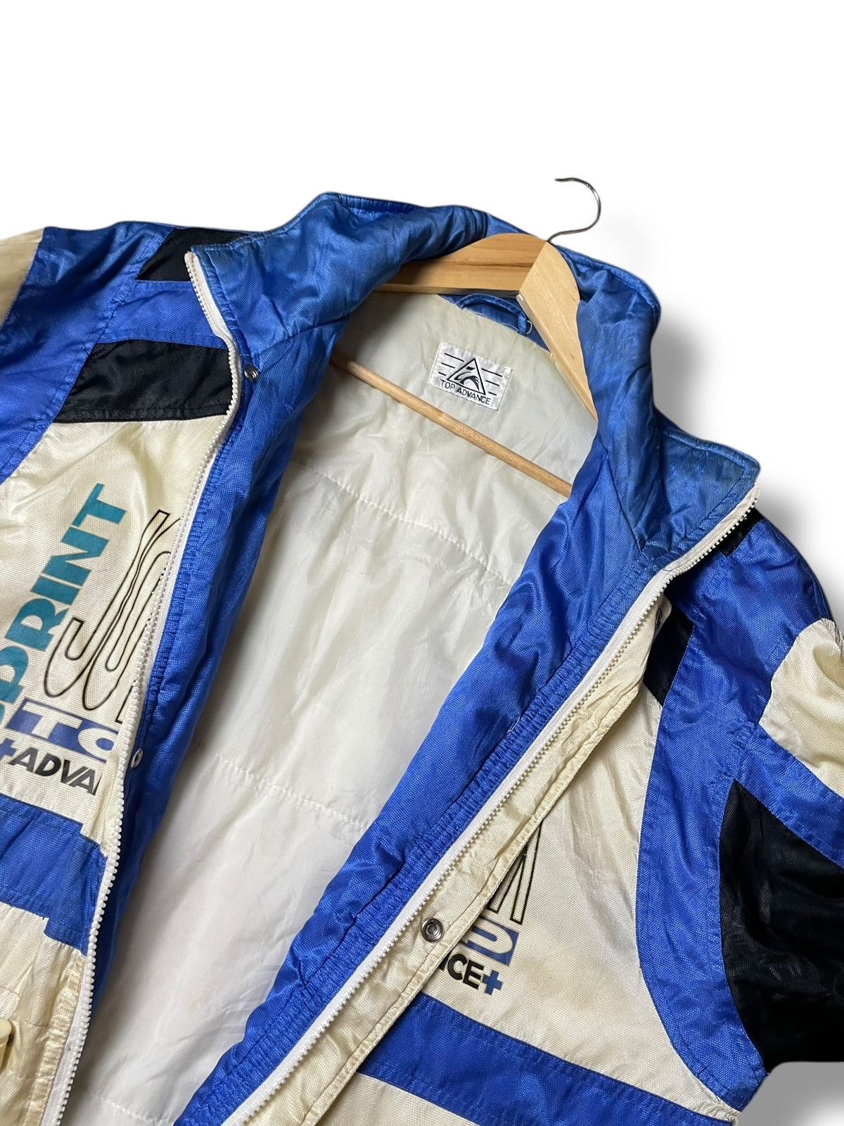Japanese Brand × Vintage Top Advance Brand Racing Jacket (108) Size US L / EU 52-54 / 3 - 9 Thumbnail