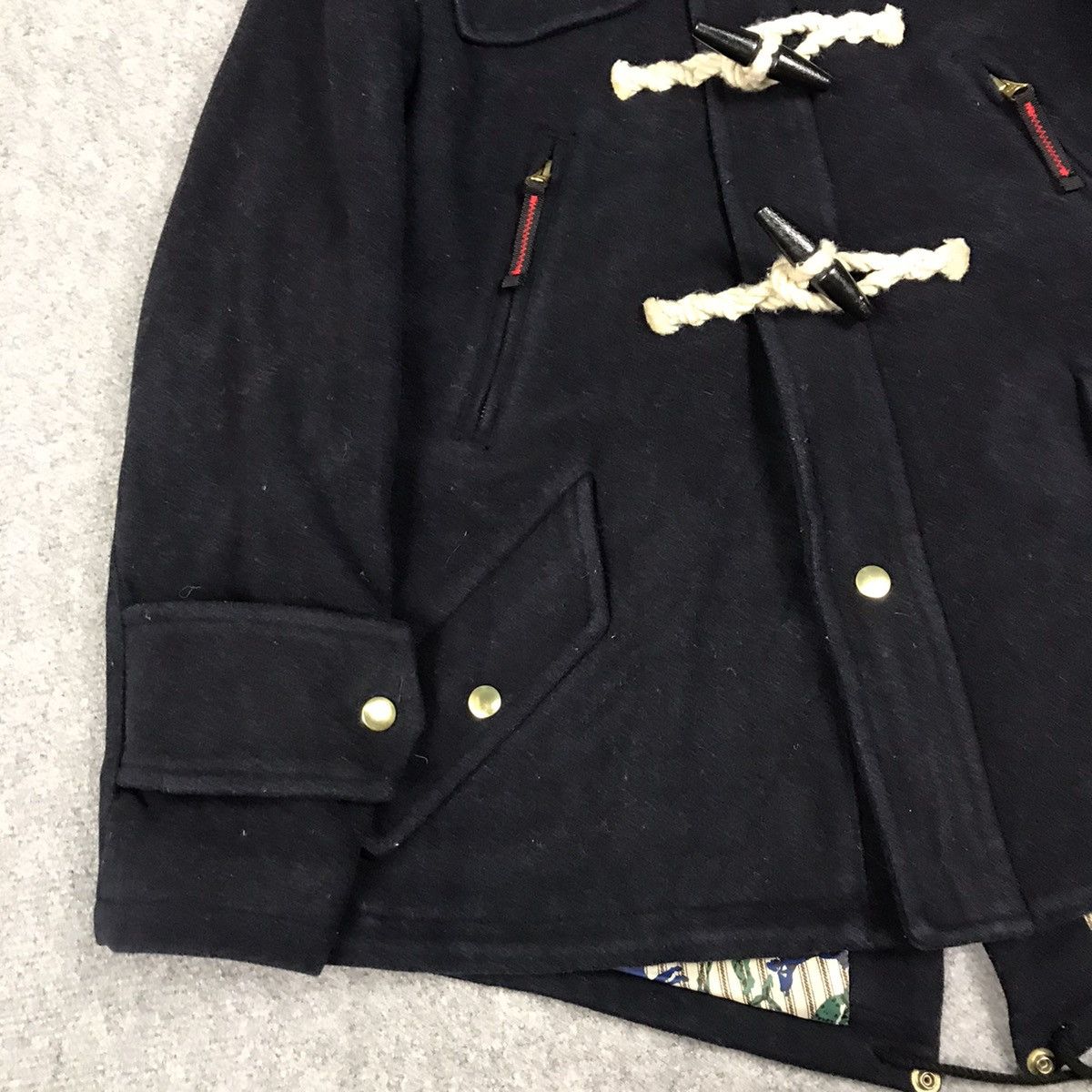 Issey Miyake × Ne-Net NE-NET ISSEY MIYAKE WOOL HOODIE JACKET Size M / US 6-8 / IT 42-44 - 3 Thumbnail