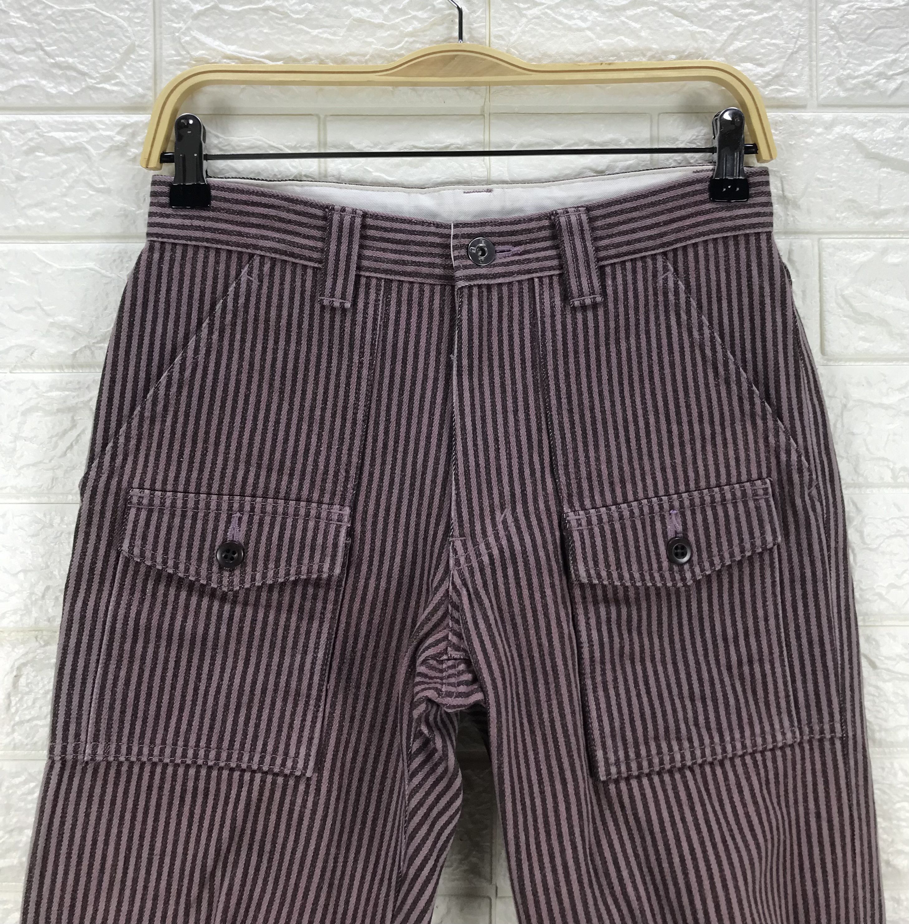 Boycott Vintage Boycott Striped Hickory Bush Pants Size US 28 / EU 44 - 2 Thumbnail