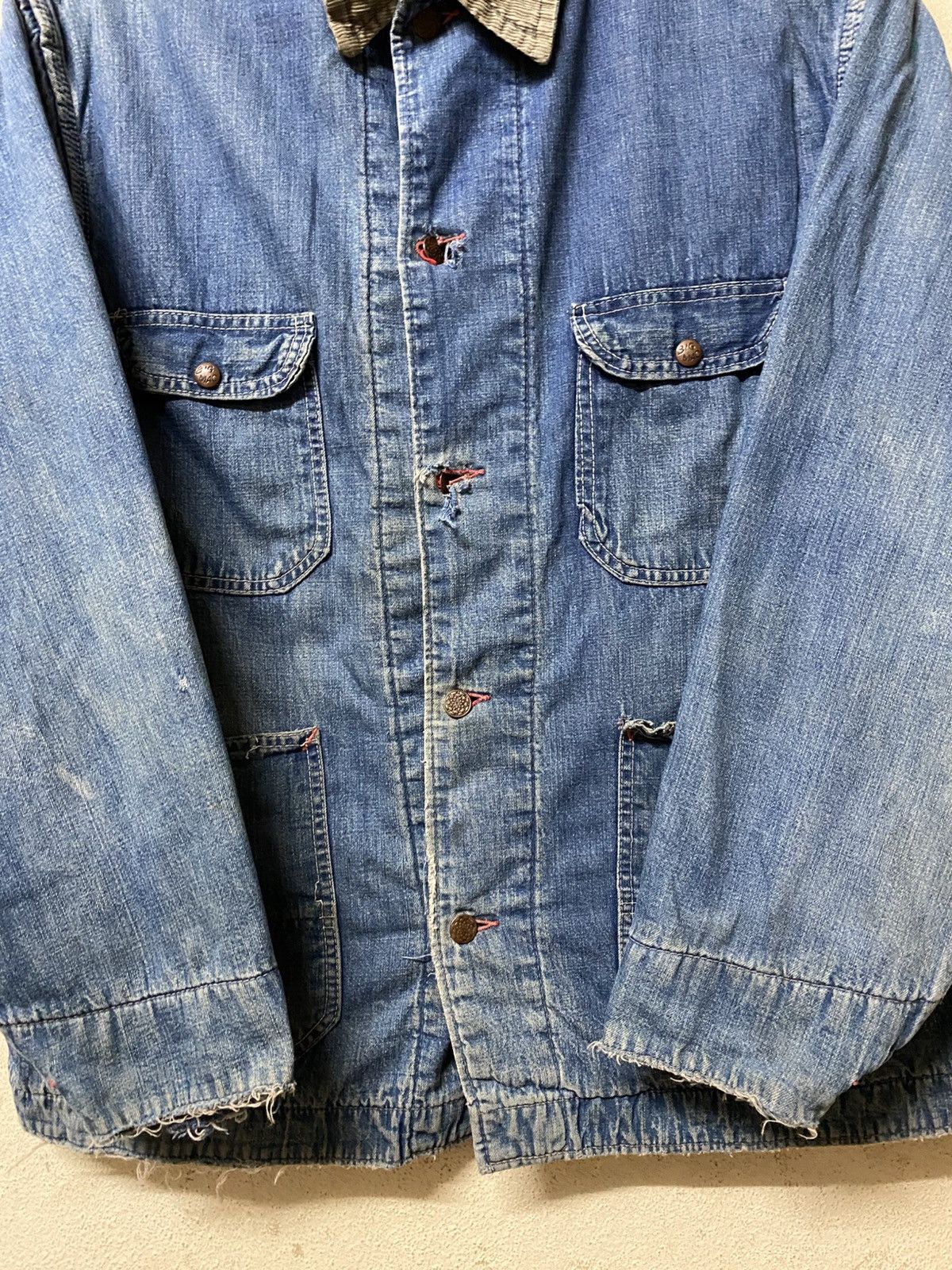 Big Mac × Vintage Vtg 60s Jc Penney Big Mac denim chore jacket Size US XL / EU 56 / 4 - 4 Thumbnail