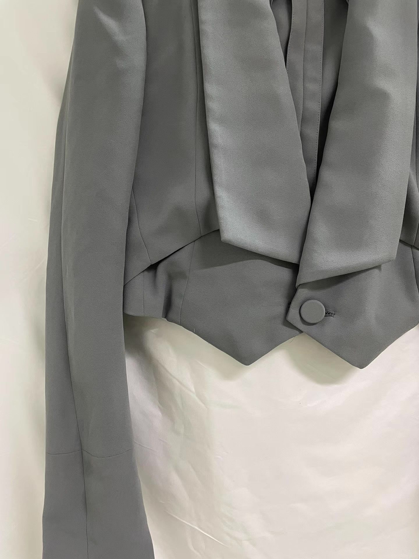 Julius Julius Cropped Geometric Blazer Ｑ21 Size 48S - 7 Thumbnail