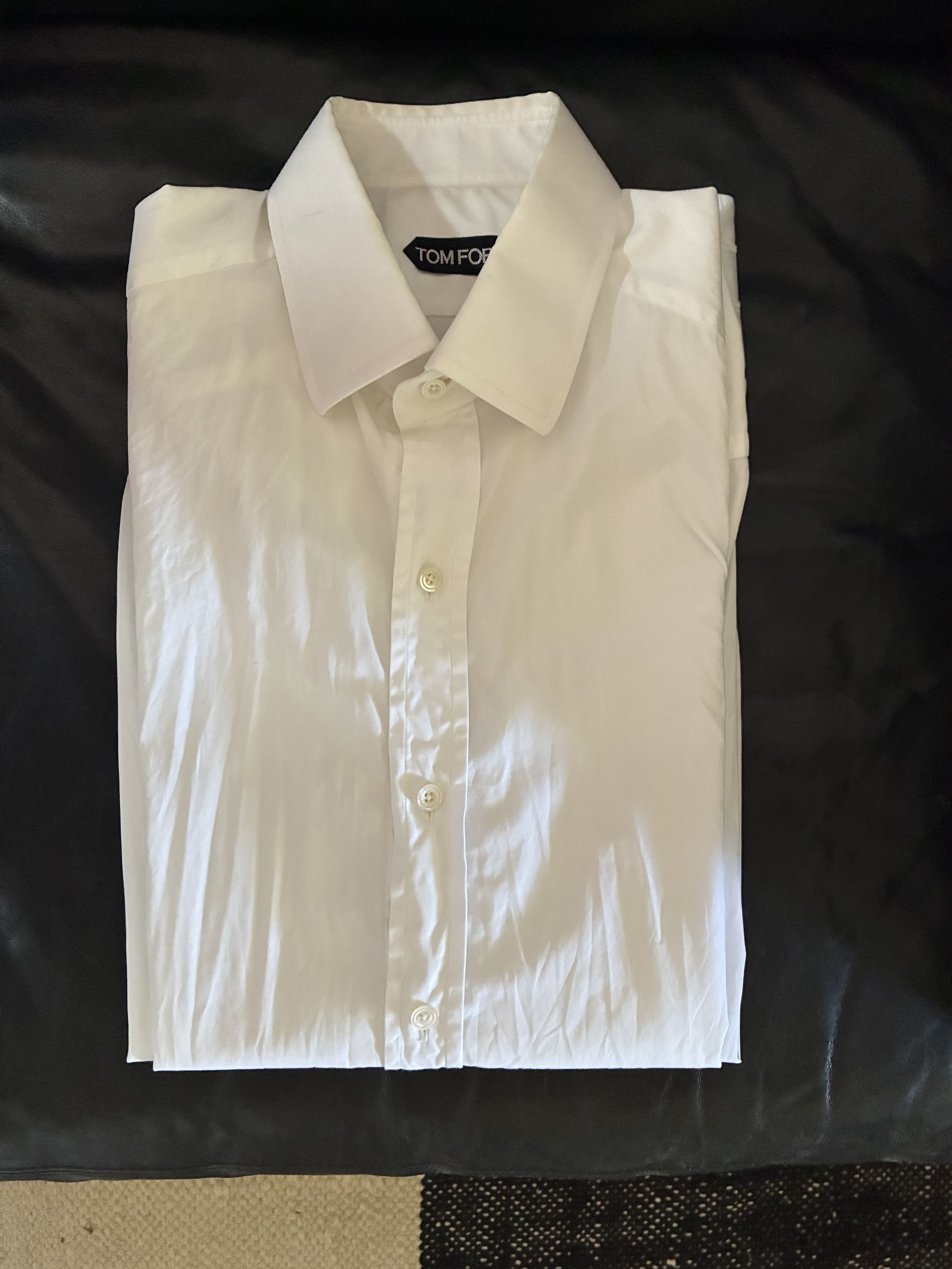 White Shirt Tom Ford Button Up Tom Ford White Shirt 39 15