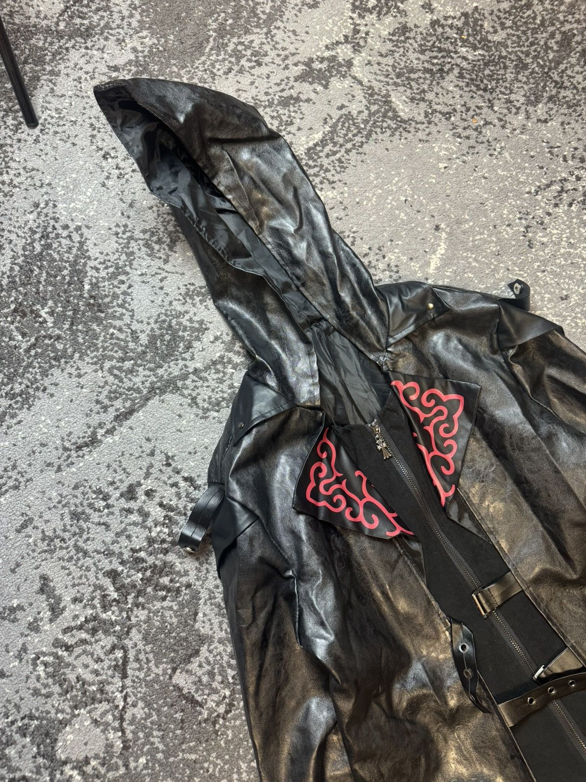 Japanese Brand Y2K Assassin Gothic Opium Hearts Style Leather Style Jaket Size US M / EU 48-50 / 2 - 2 Thumbnail
