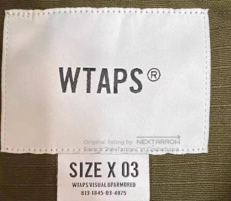 Wtaps Wtaps Limited edition four-pocket jacket Size US L / EU 52-54 / 3 - 5 Thumbnail