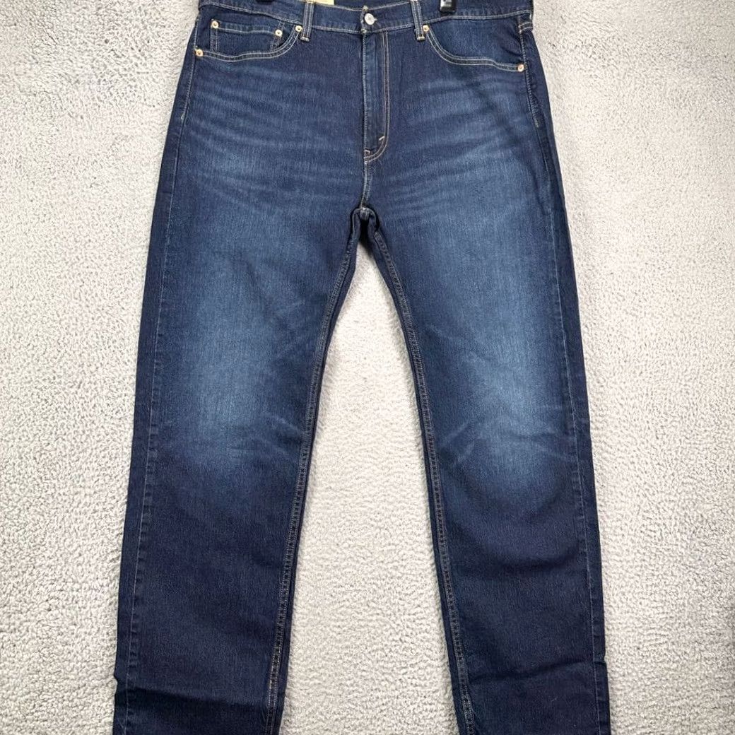 Levi's VINTAGE Levi's 505 Straight Jeans Men 38X32 Blue Distressed Red Tab 5 Pocket Denim NEW Size US 38 / EU 54 - 2 Thumbnail