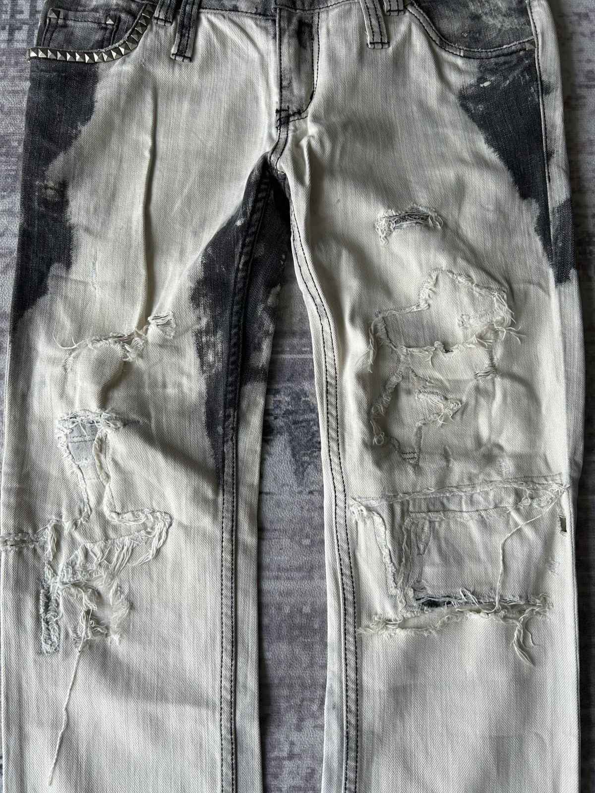 If Six Was Nine Glad News Punk Distressed Size US 32 / EU 48 - 8 Thumbnail