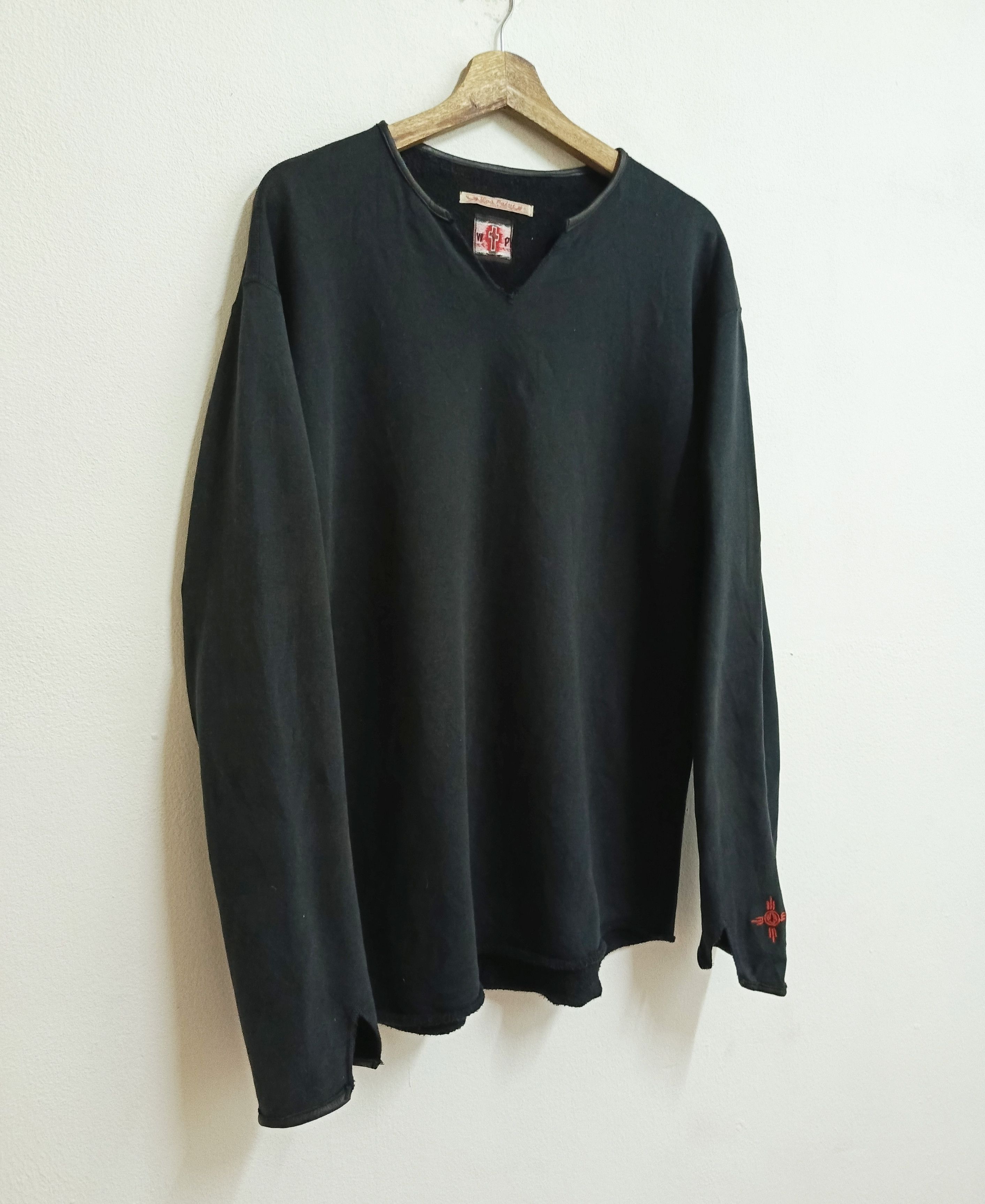 Japanese Brand Two Moon 'WarPaint' Deer Skin Trim - Sweat cotton Size US M / EU 48-50 / 2 - 3 Thumbnail
