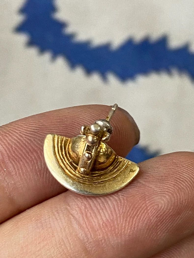 Vivienne Westwood Vivienne Westwood Vintage golden sterling silver hemispher Size ONE SIZE - 5 Thumbnail