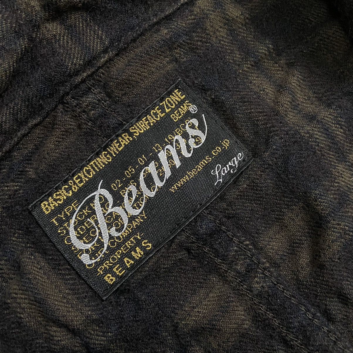 Beams Plus BEAMS Plaid Military Style Zip Button Size US M / EU 48-50 / 2 - 3 Thumbnail