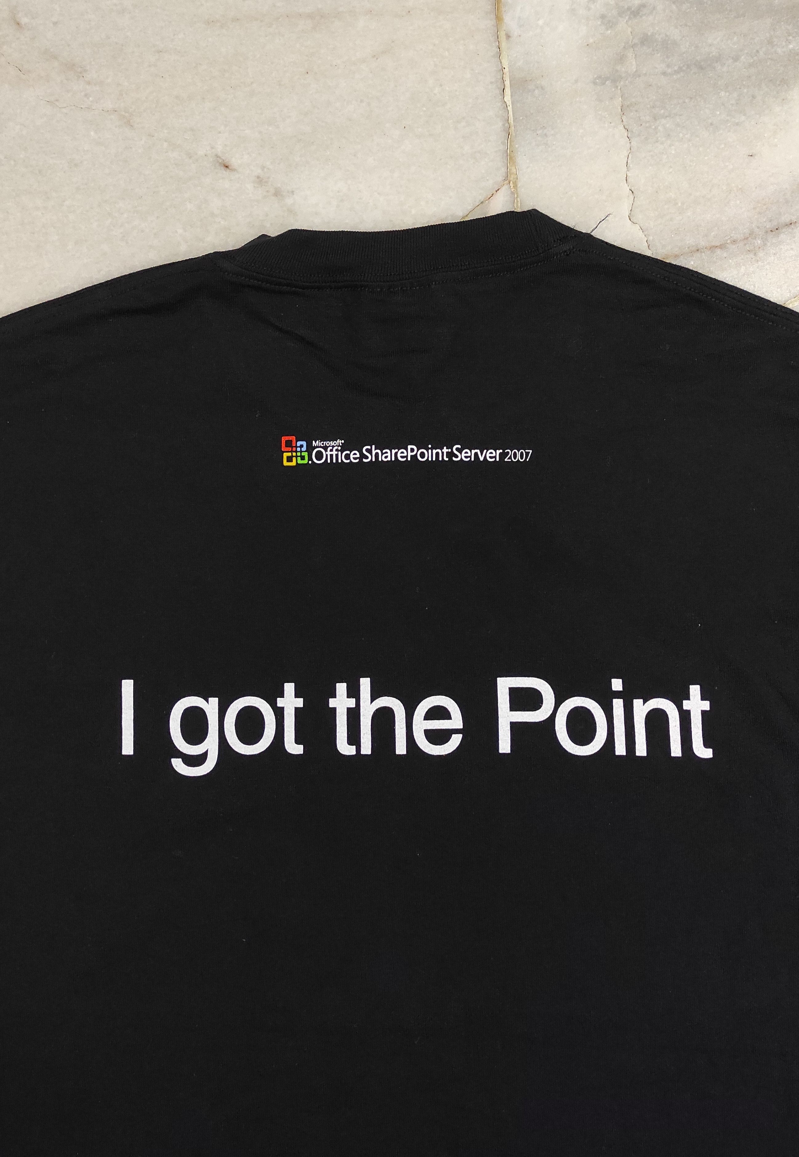 Microsoft 2007 Microsoft SharePoint server promo tee Size US M / EU 48-50 / 2 - 7 Thumbnail
