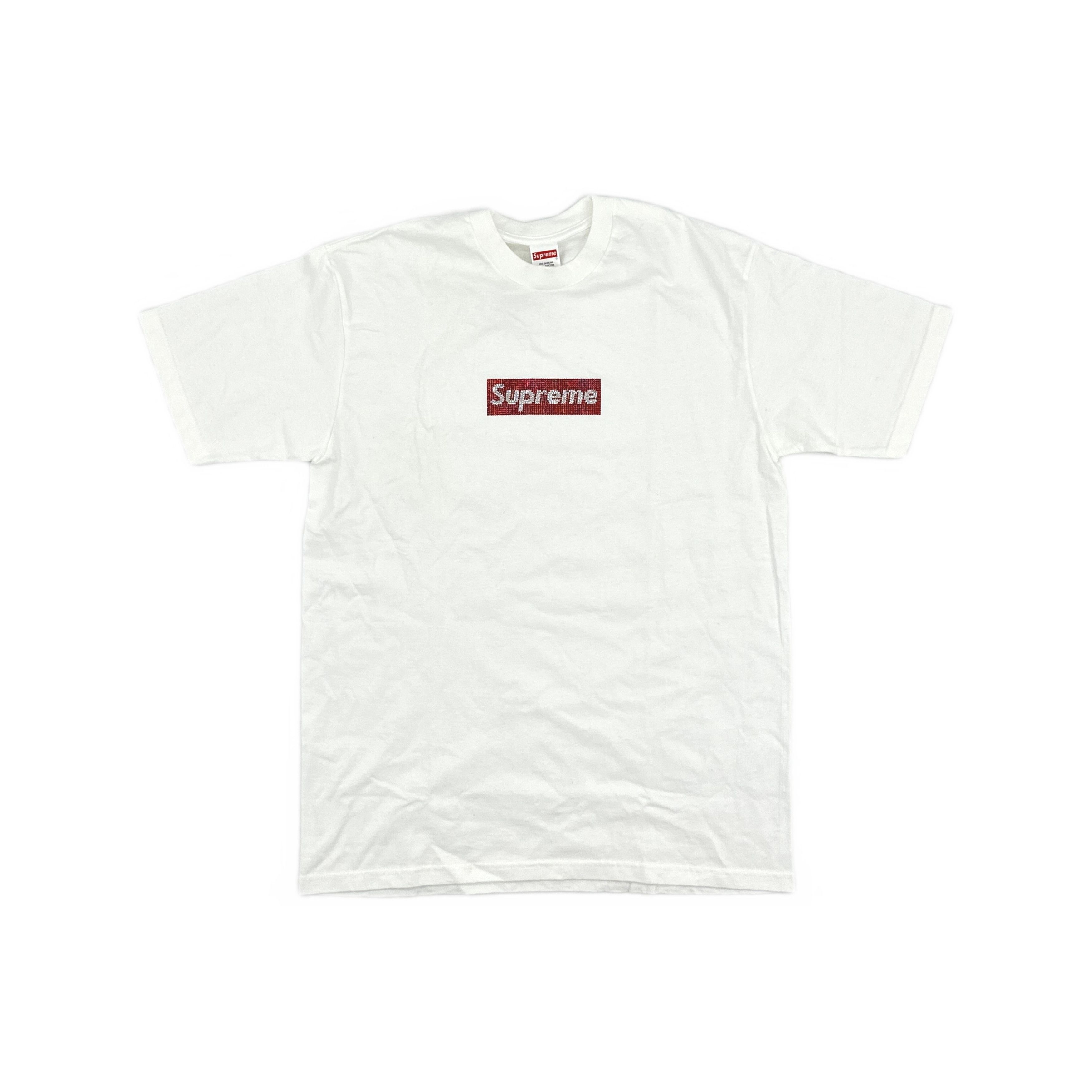 Supreme Supreme x Swarovski Box Logo T-Shirt Size M Size US M / EU 48-50 / 2 - 1 Thumbnail