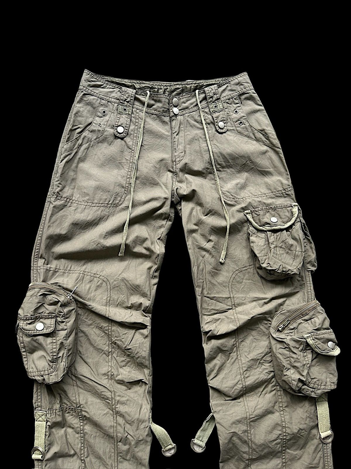 GOA 00's Unbrand cargo 3d bondage pant like GOA Size US 30 / EU 46 - 3 Thumbnail