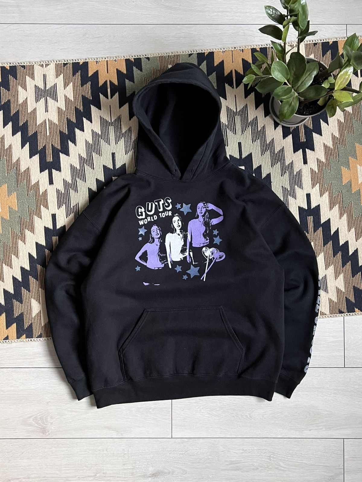 Band Tees Olivia Rodrigo Guts World Tour Live Exclusive Hype Hoodie Size L / US 10 / IT 46 - 1 Thumbnail