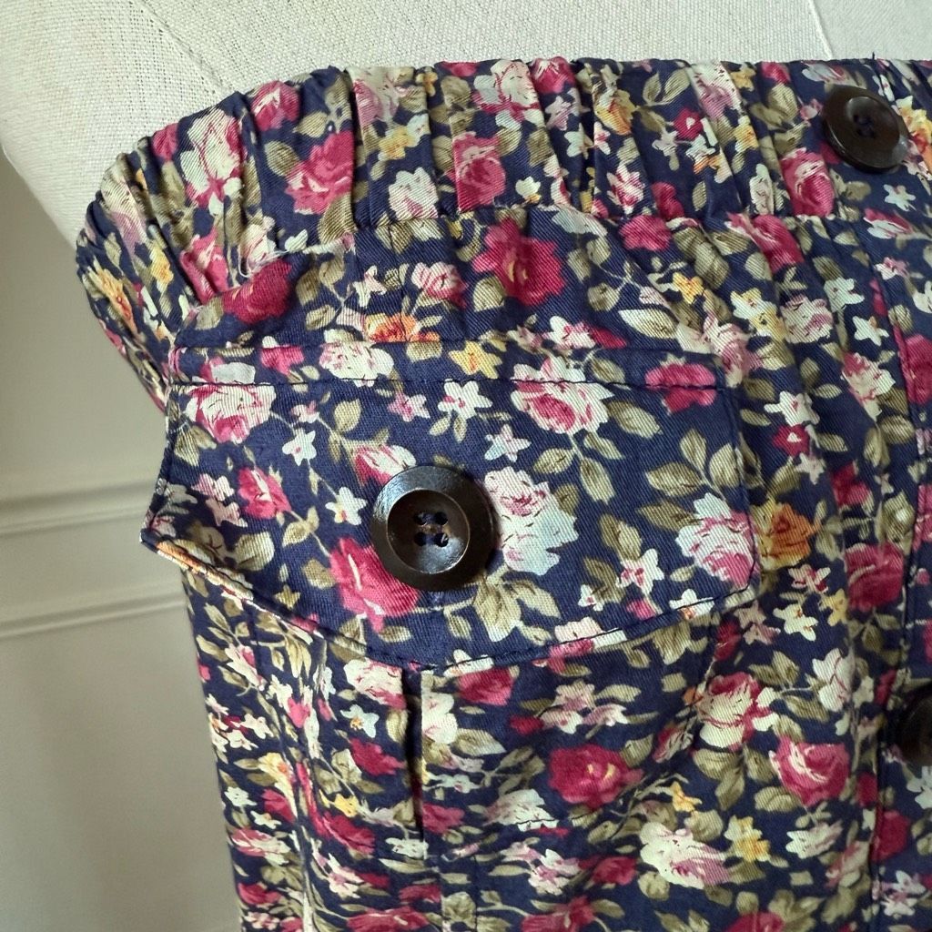 Other Vintage Y2K Deb Prairie Floral Tiered Ruffle Cowgirl Dress 1 Size XL / US 12-14 / IT 48-50 - 6 Thumbnail