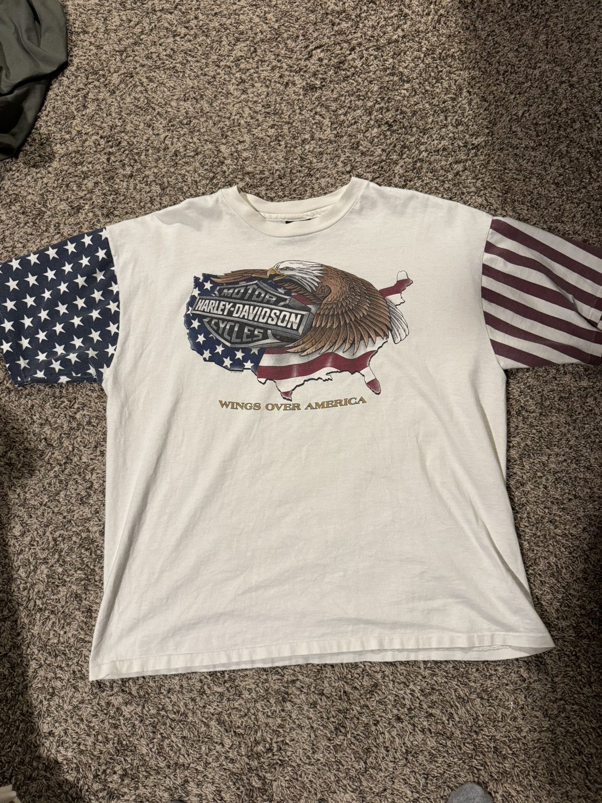 Harley Davidson Vintage USA Harley Davidson T-Shirt Size US XXL / EU 58 / 5 - 1 Thumbnail
