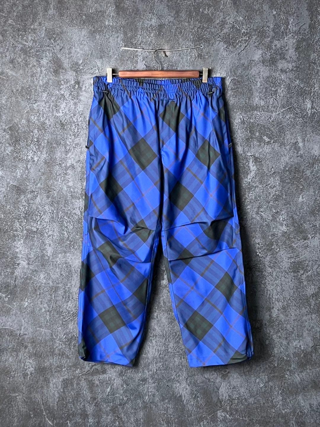 Burberry Burberry Casual Plaid Blue Casual Pants 32 Men Size US 32 / EU 48 - 1 Thumbnail