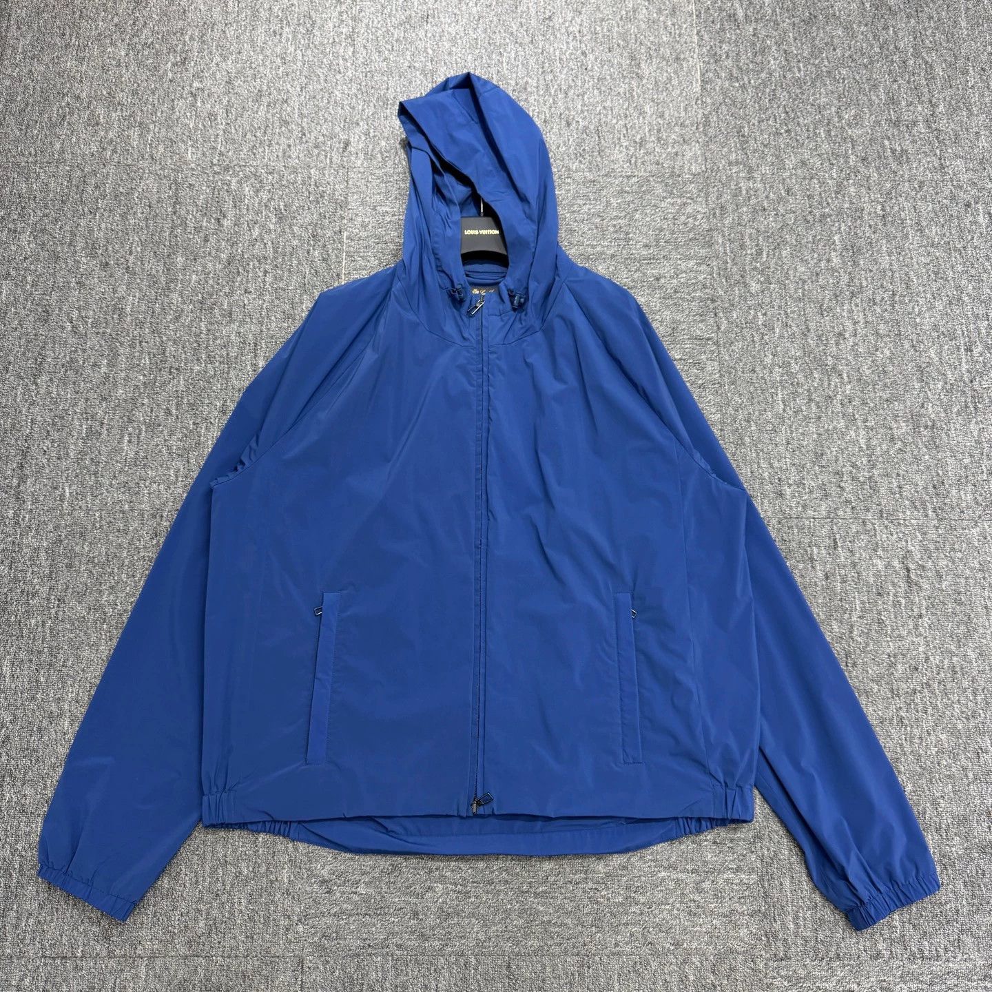 Loro Piana Blue Hooded Light Jacket Size US XXL / EU 58 / 5 - 1 Thumbnail