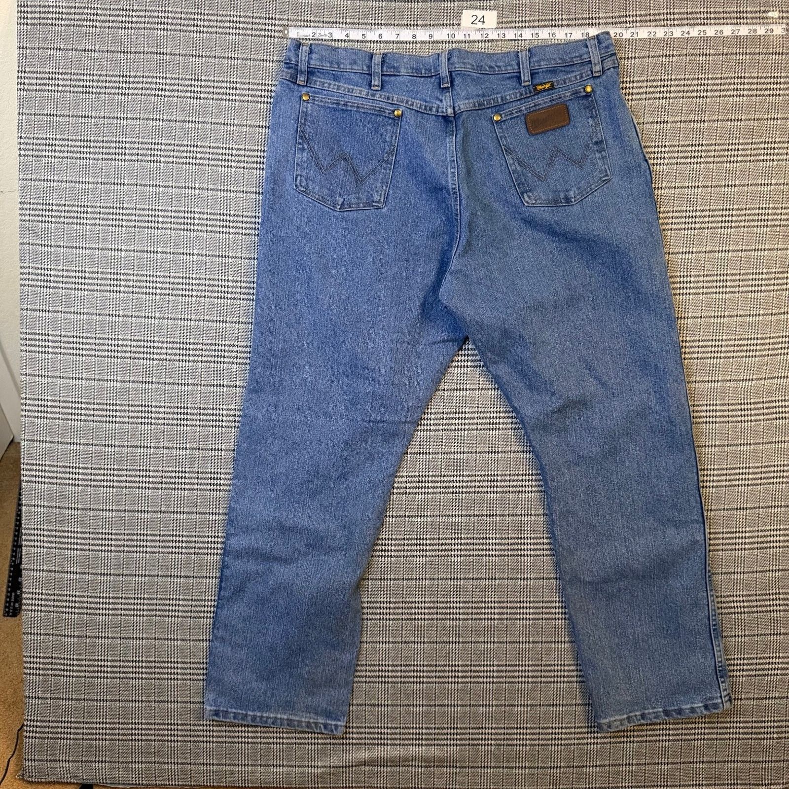 Wrangler Wrangler Men's Jeans Blue Denim Advanced Comfort Size 40x30 Size US 40 / EU 56 - 1 Thumbnail