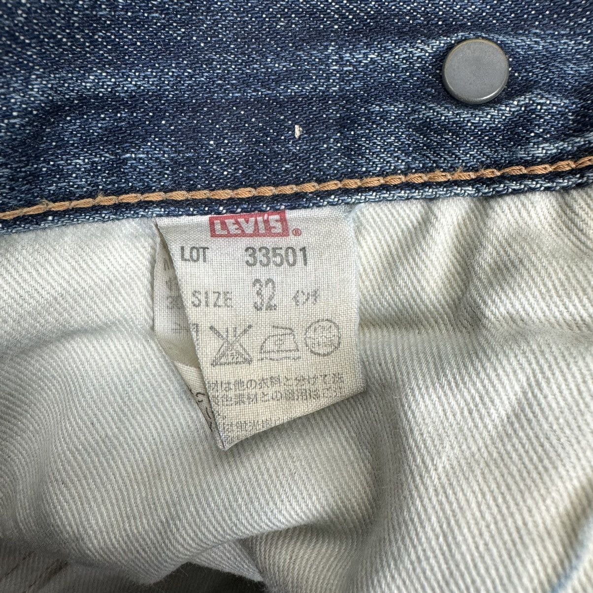 Levi's ☀️LEVI’S 501 XX BUCKLE BACK DISTRESSED DENIM JEANS PANTS Size US 32 / EU 48 - 17 Thumbnail