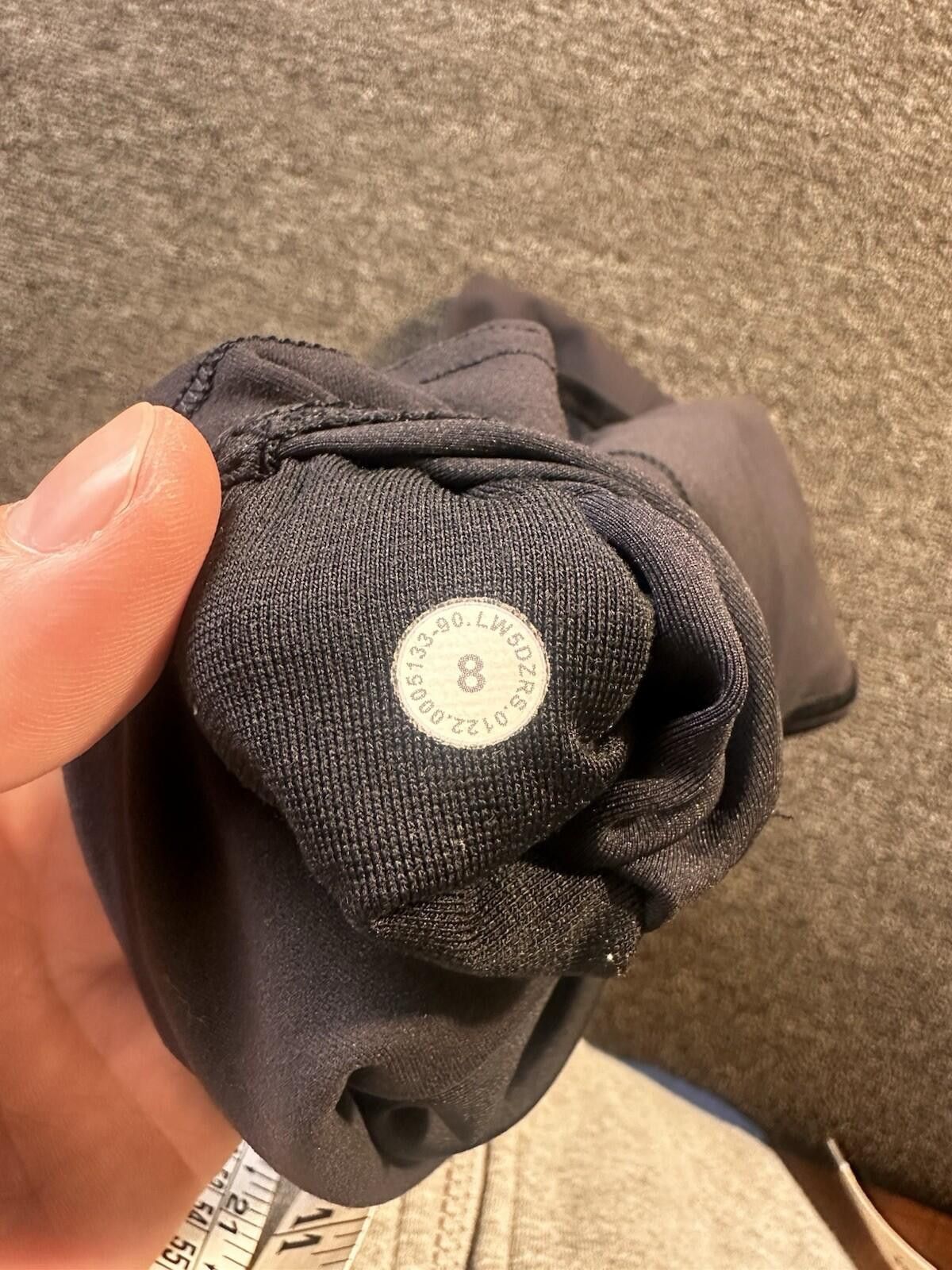 Lululemon Lululemon Black Wunder Train High-Rise Tight 25", Sz 8 Size 30" / US 8 / IT 44 - 6 Thumbnail