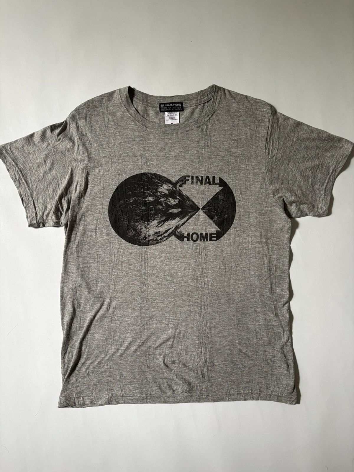 Final Home Final Home Gray Survival Tee Size US M / EU 48-50 / 2 - 1 Thumbnail