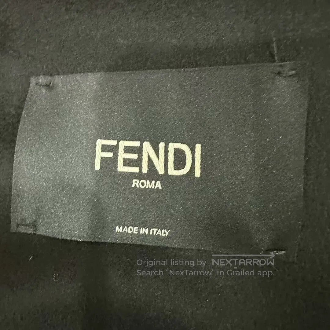 Fendi Fendi Double F Print Shearling Jacket. Size L / US 10 / IT 46 - 4 Thumbnail