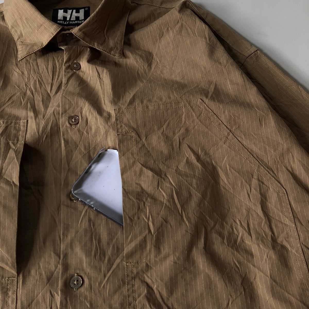 Helly Hansen × Japanese Brand Helly Hansen Sail Pocket Shirt Japanese Style Size US L / EU 52-54 / 3 - 5 Thumbnail