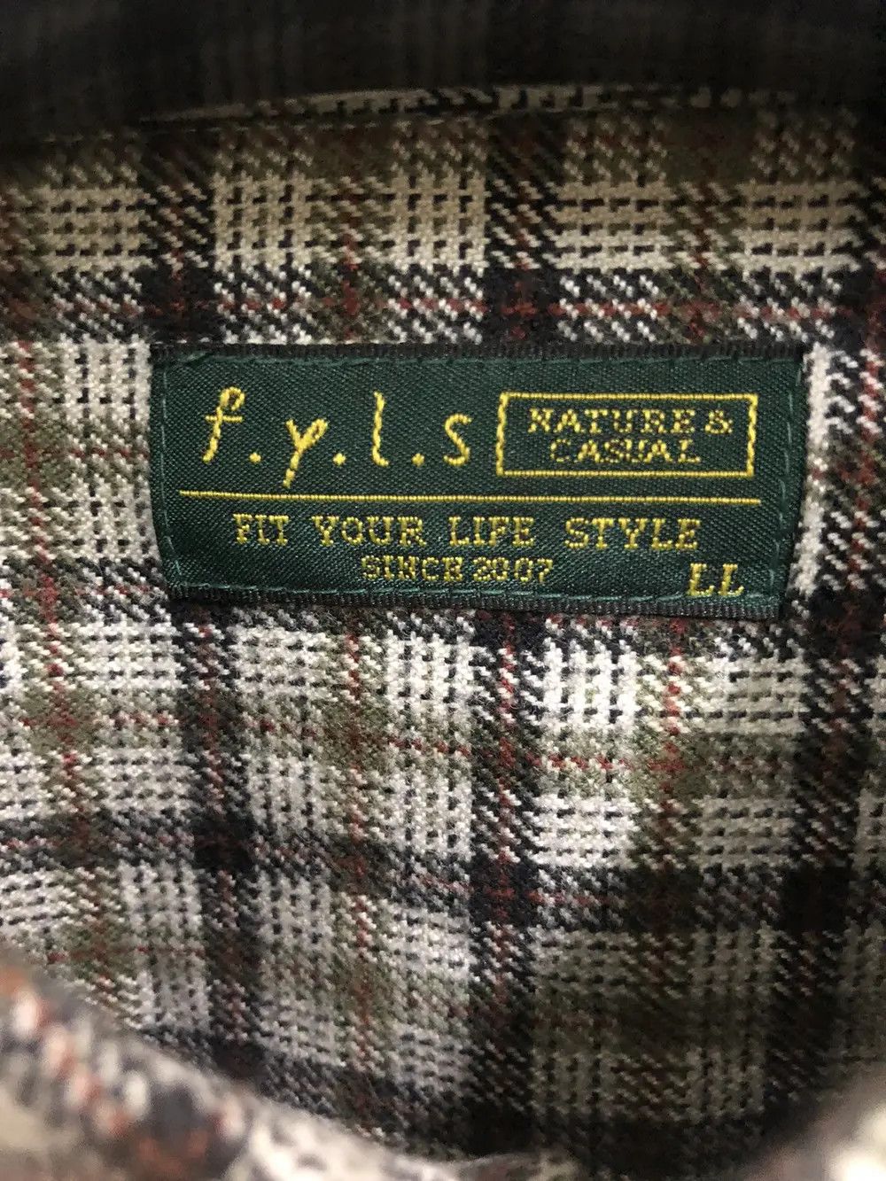 Vintage Vintage Flannel Shirt 👕 Size US M / EU 48-50 / 2 - 3 Thumbnail