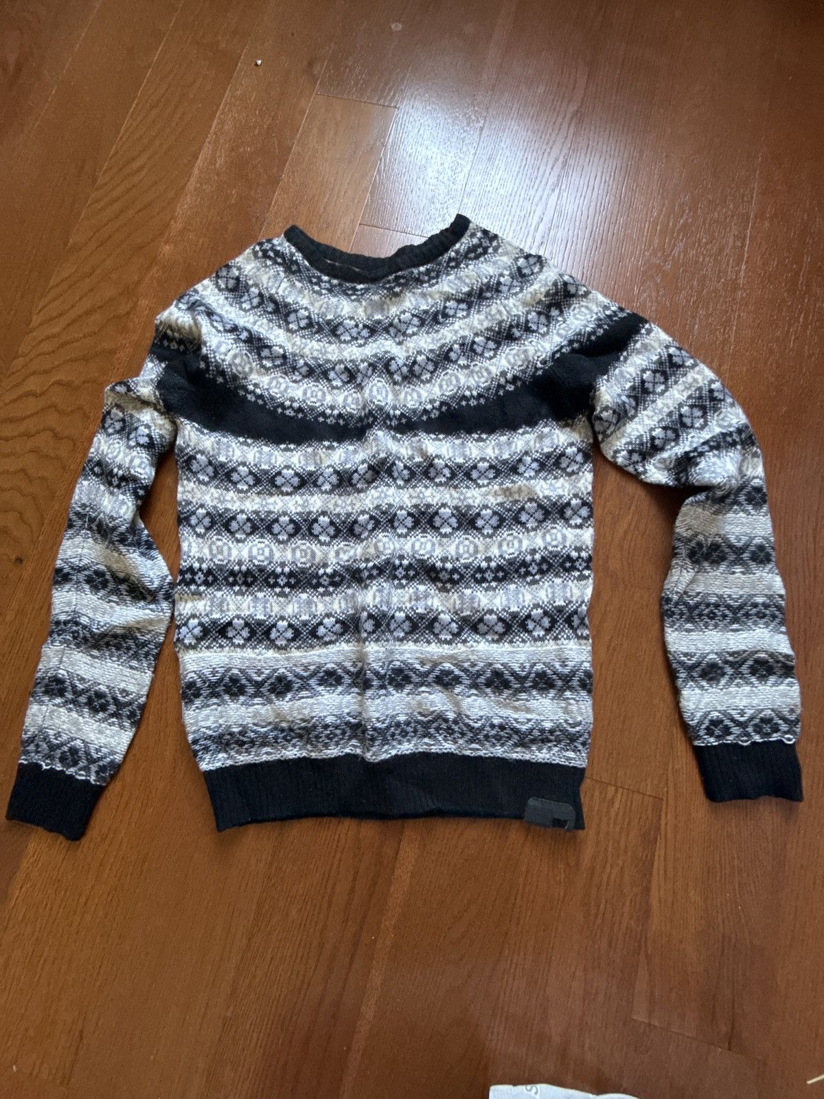 Vintage Vintage knit sweater Size US XL / EU 56 / 4 - 1 Thumbnail