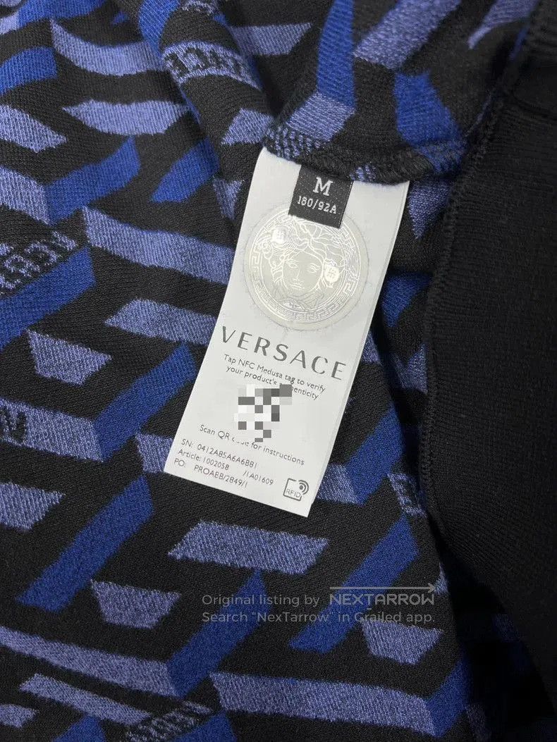 Versace VERSACE Maze Collection Cotton Jacket. Size US S / EU 44-46 / 1 - 7 Thumbnail