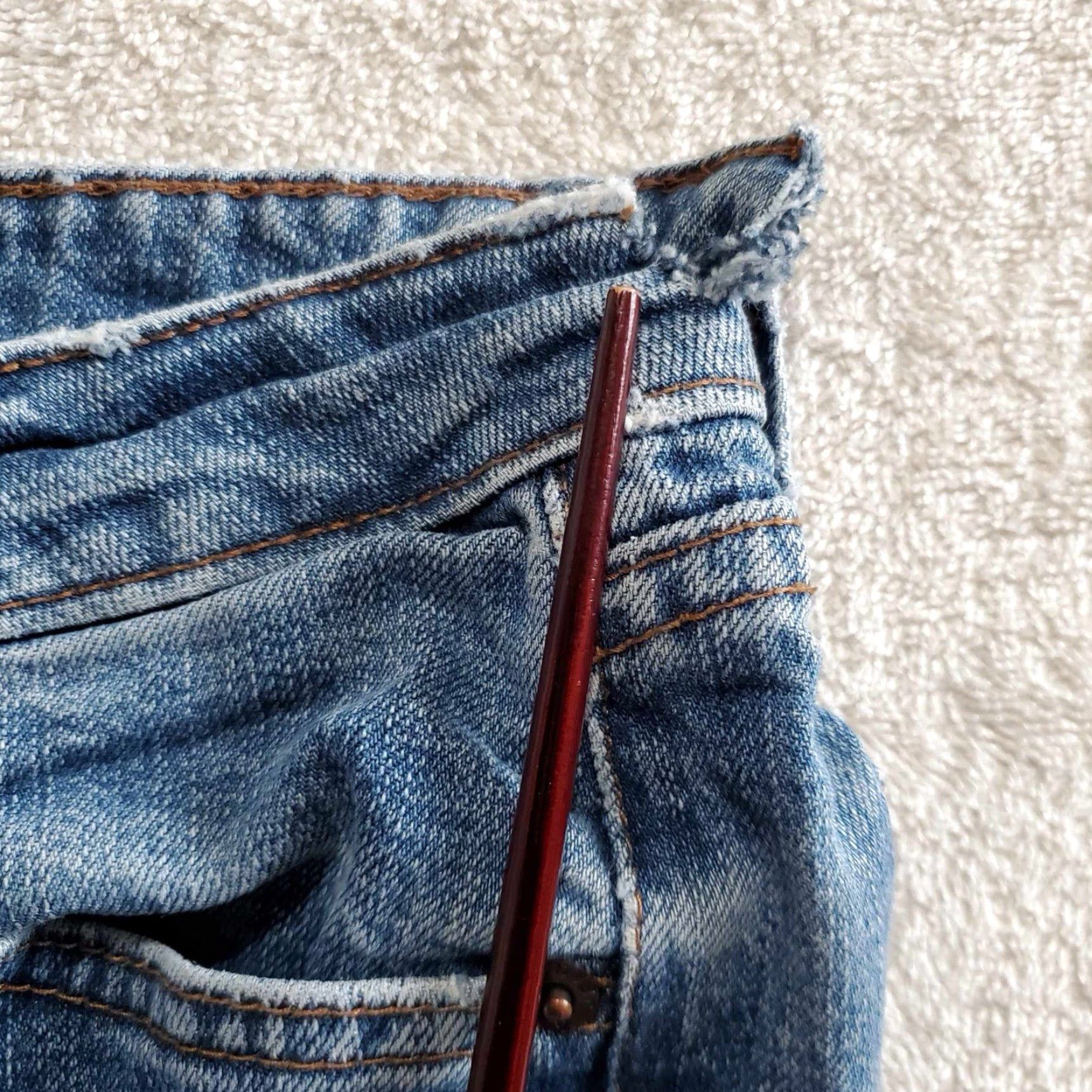 Gap VINTAGE Gap Bootcut Jeans Womens 4R Regular Altered Waist Blue Jeans Womens Size 27" / US 4 / IT 40 - 2 Thumbnail