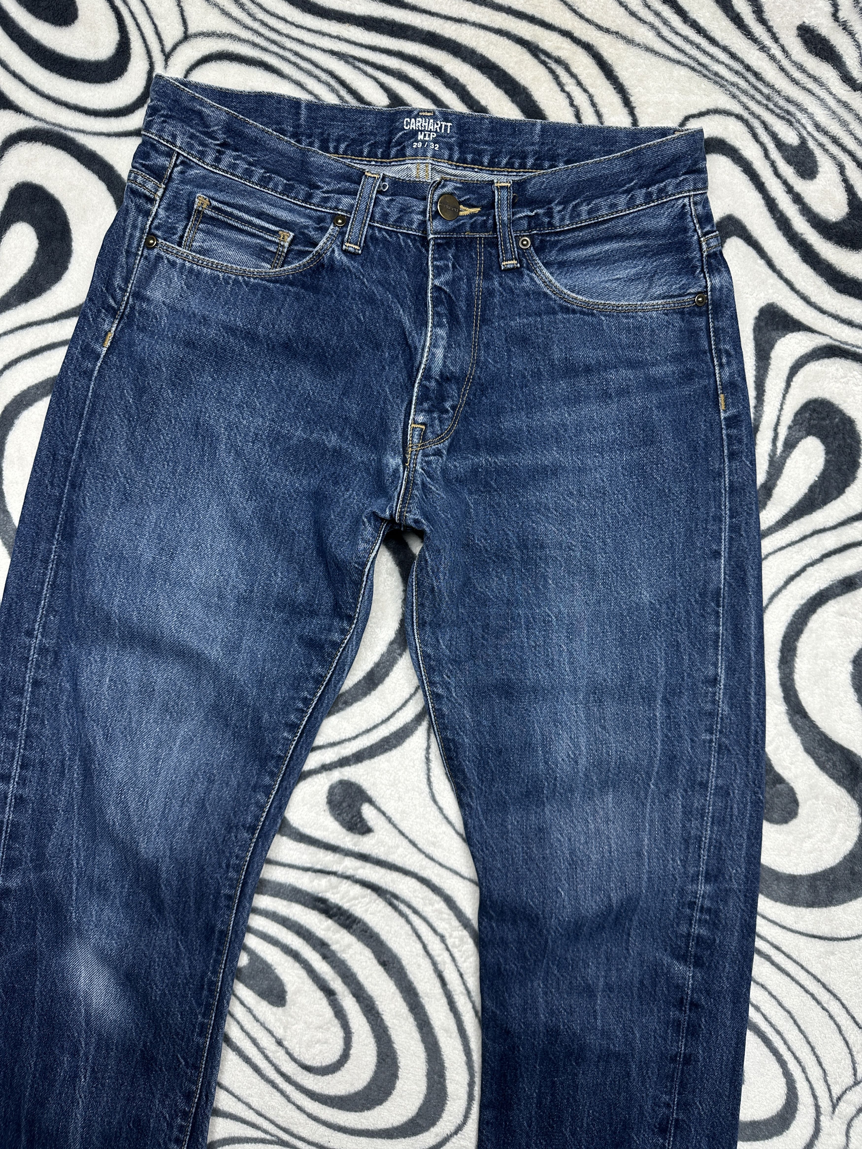 Carhartt Wip Carhartt Wip Mens Vicious Denim Pants Jeans Size US 29 - 6 Thumbnail