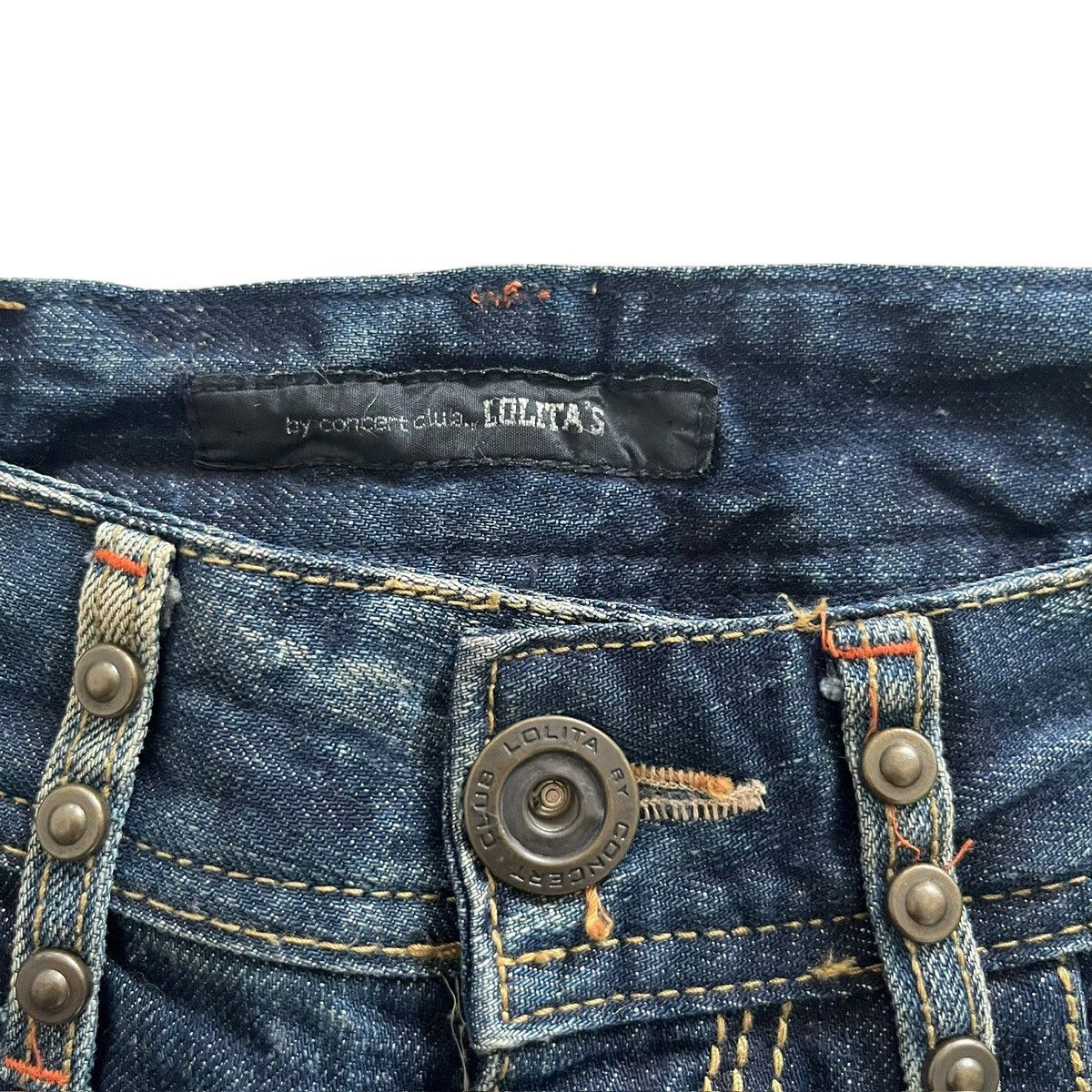 Hysteric Glamour 📢SENDOFFER📢2000s Lolita Flared Jeans Size US 29 - 6 Thumbnail